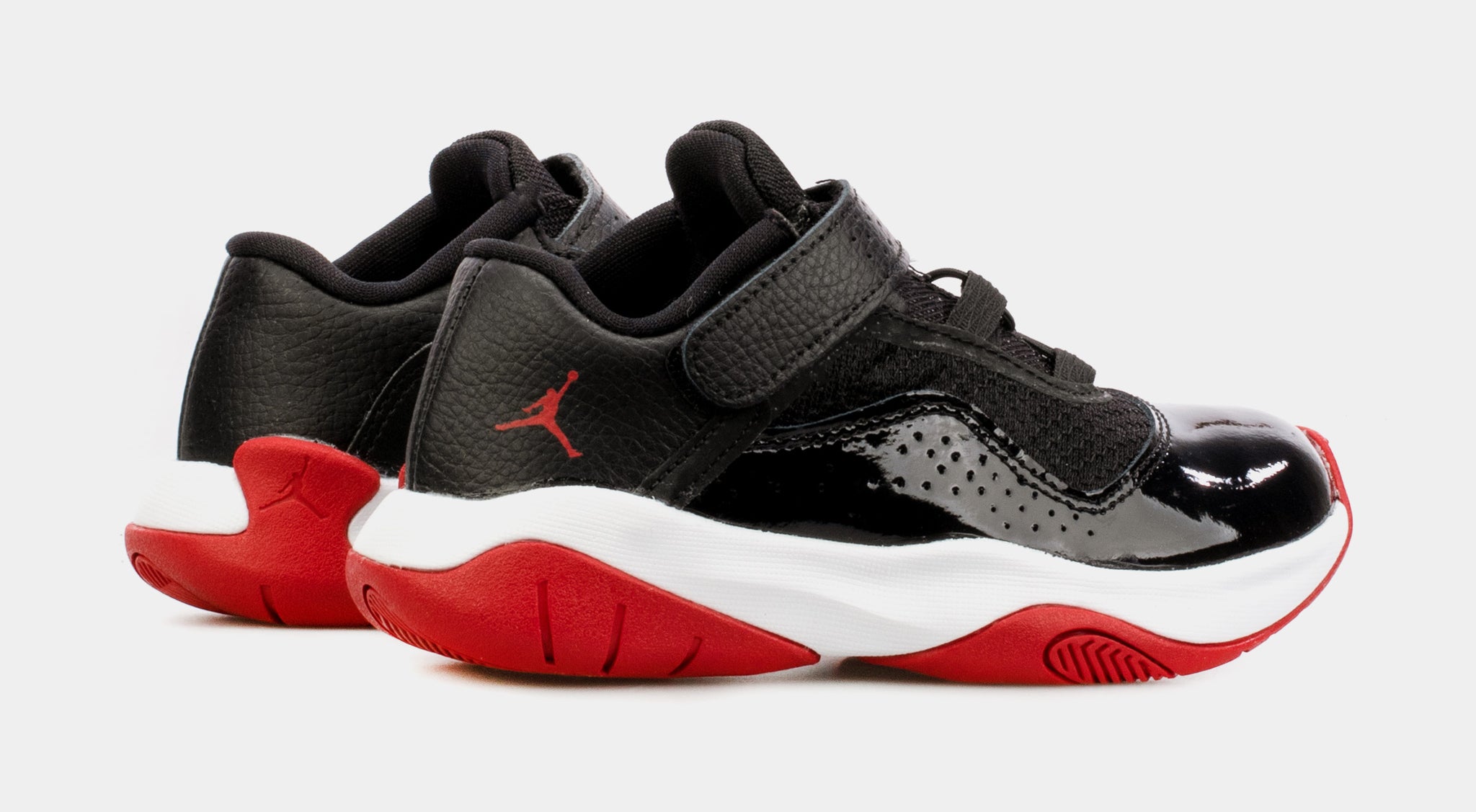 Jordan Air Jordan 11 CMFT Low Preschool Basketball Shoes Red Black ...