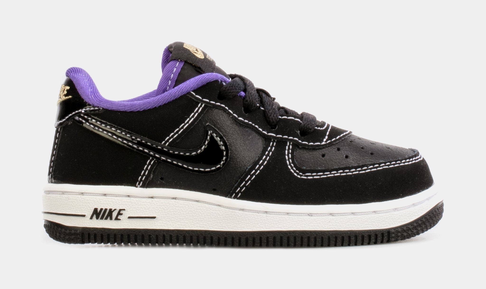 Nike Air Force 1 LV8 Infant Toddler Lifestyle Shoes Black DQ0550-001 – Shoe  Palace