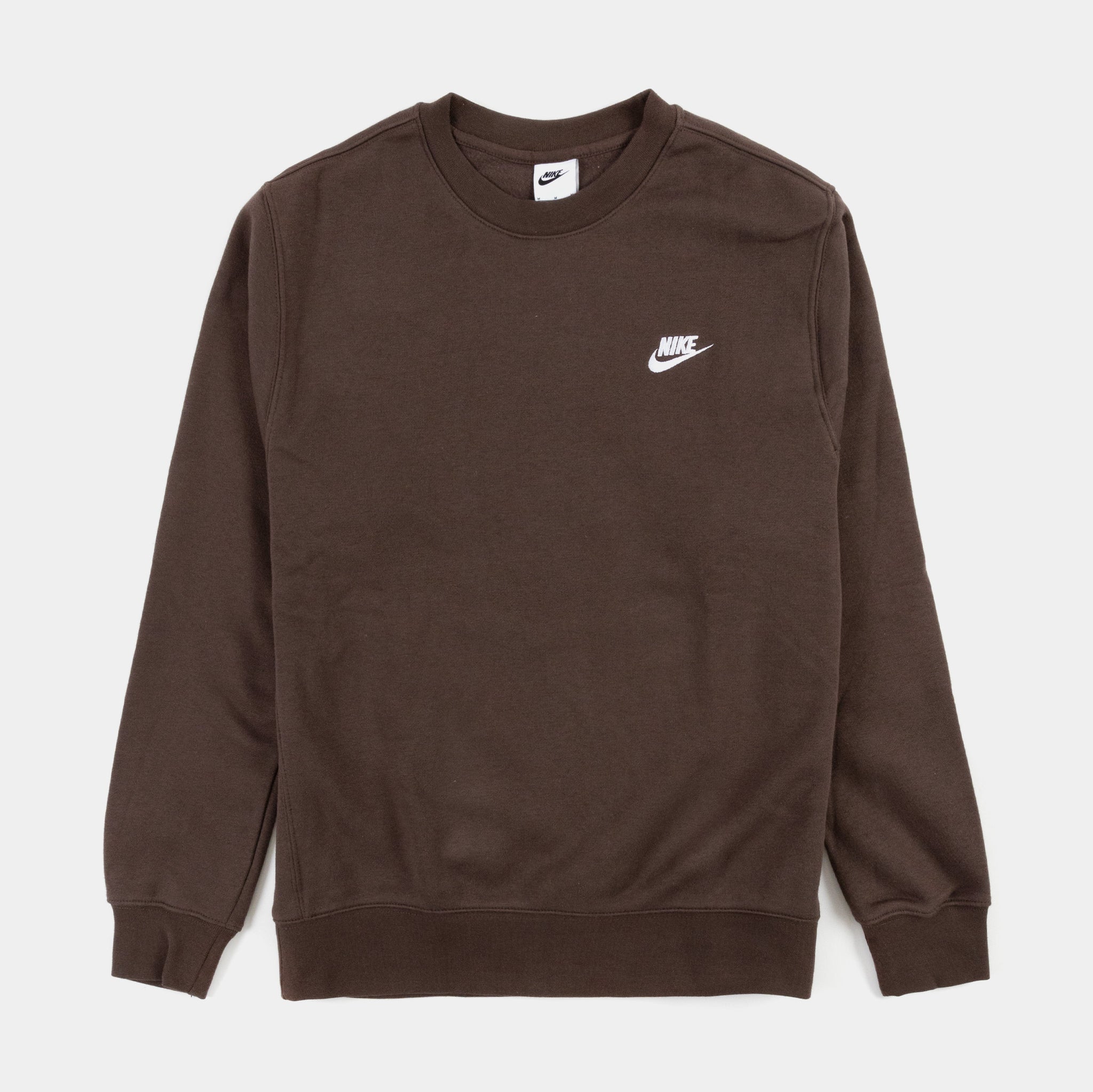 Nike NSW Club Mens Crewneck Brown BV2662-237 – Shoe Palace