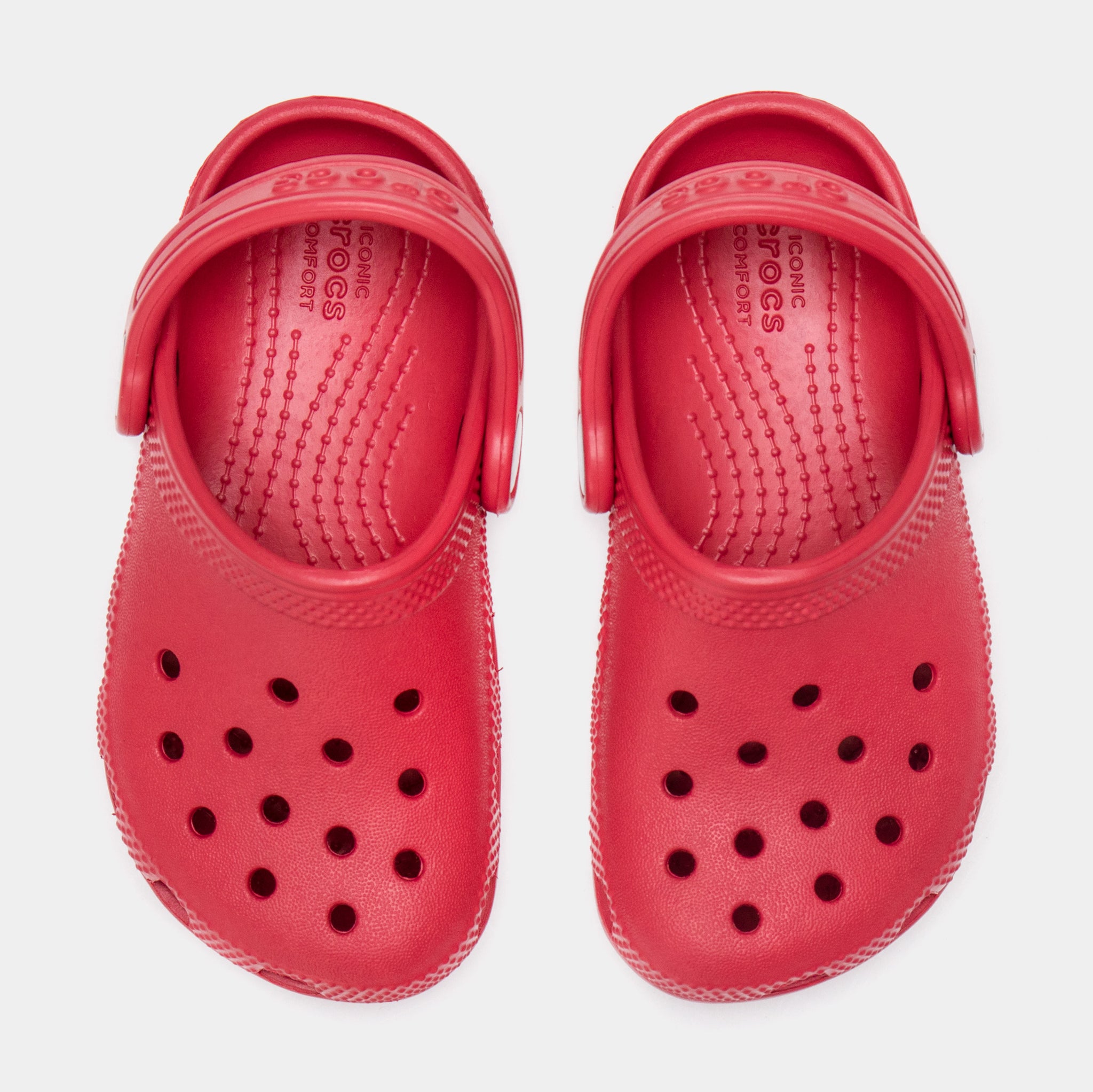 Crocs Classic Clog Infant Toddler Sandals Red 206990-6EN 