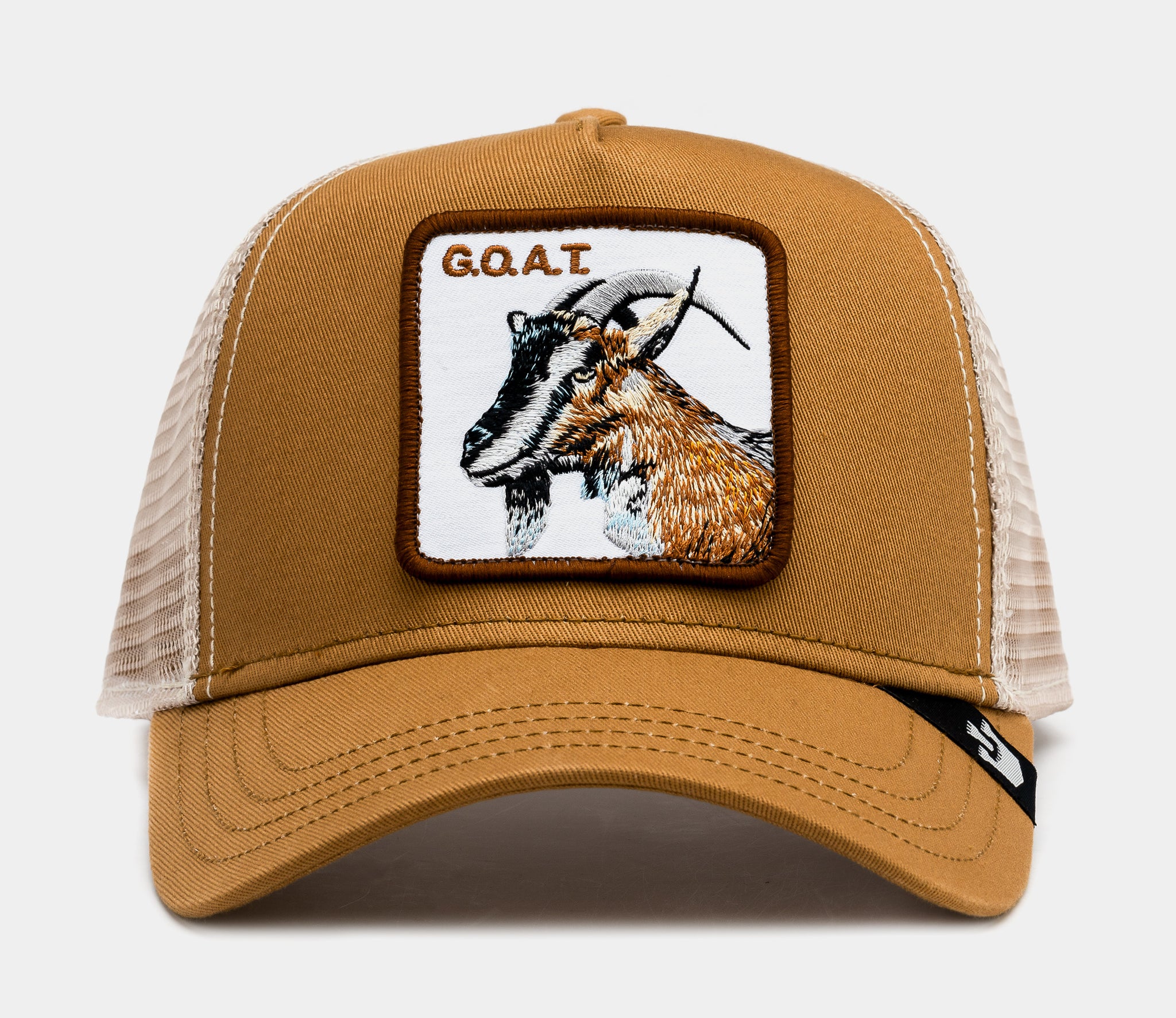 Goorin Bros Shoe Palace Exclusive GOAT Palace Trucker Mens Hat Khaki ...