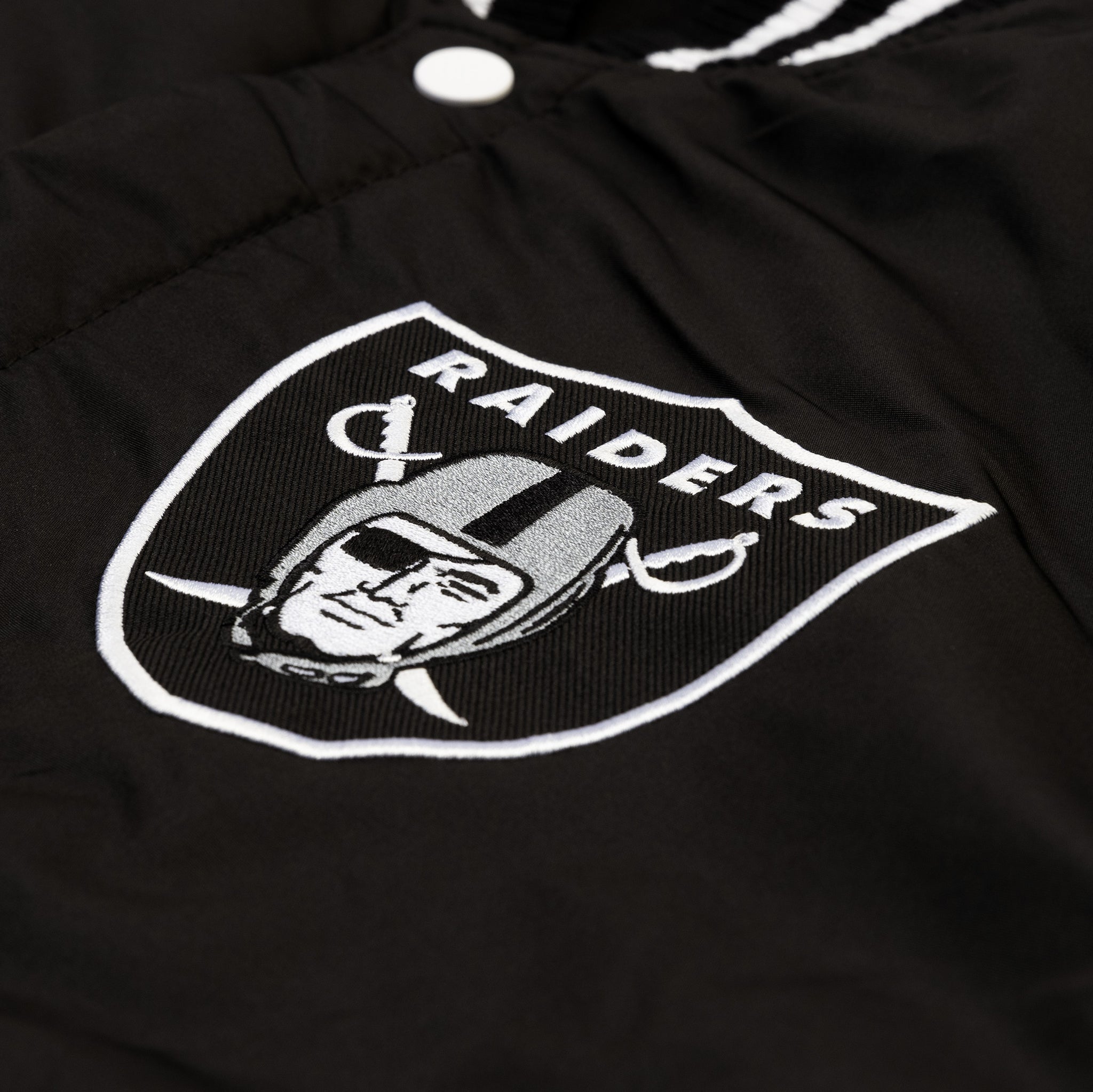 JH Distributors Las Vegas Raiders Reversable Letterman Jacket Mens