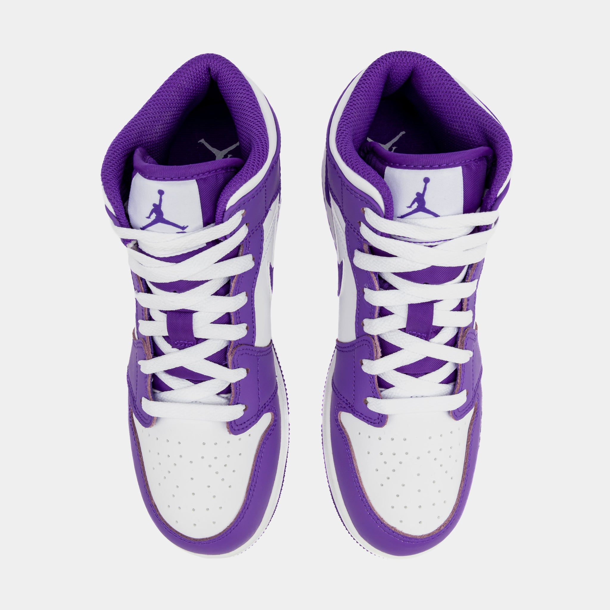 Jordan Air Jordan Retro Mid Purple Venom Grade School Lifestyle
