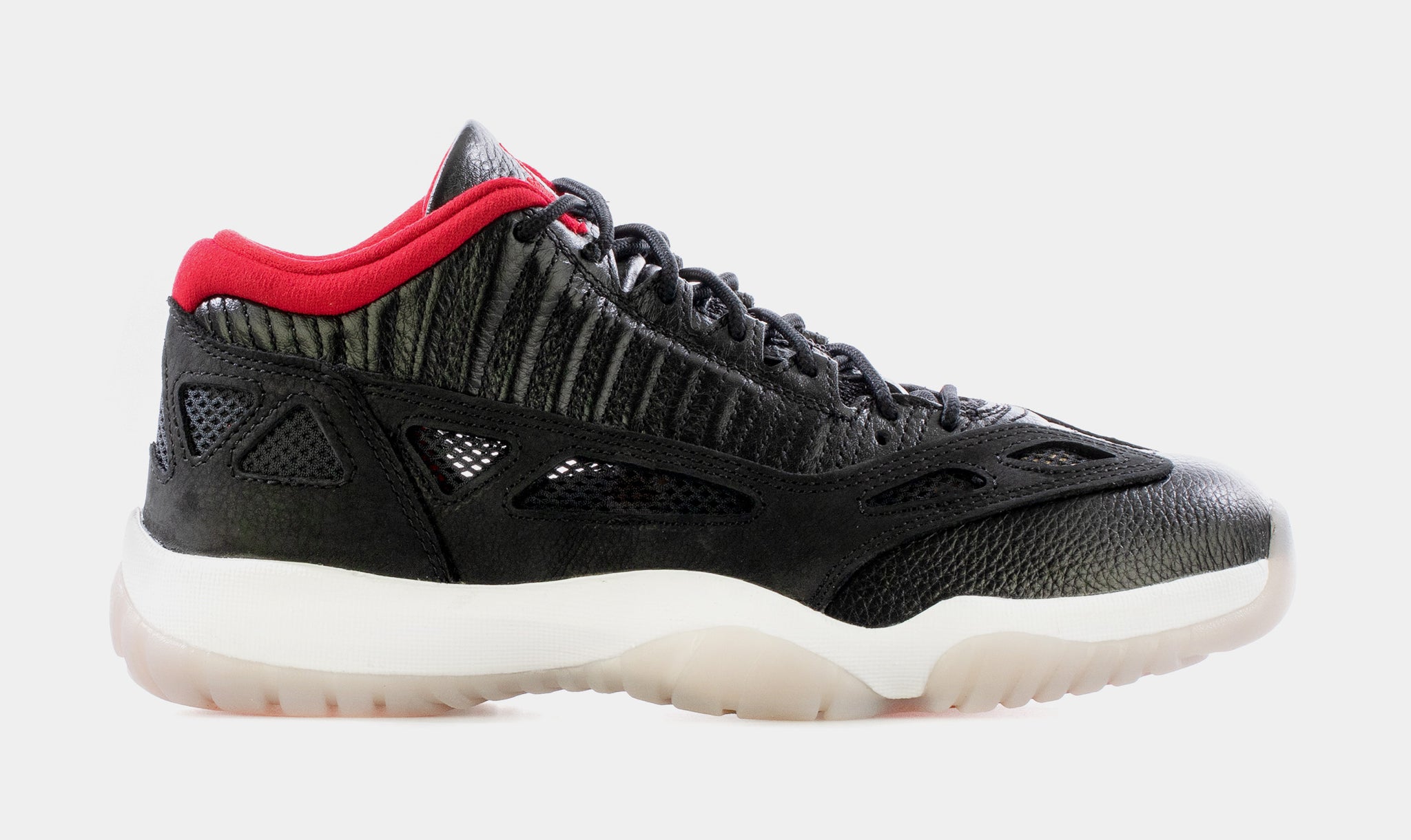 Jordan Air Jordan 11 Low IE Bred Mens Lifestyle Shoe Black 