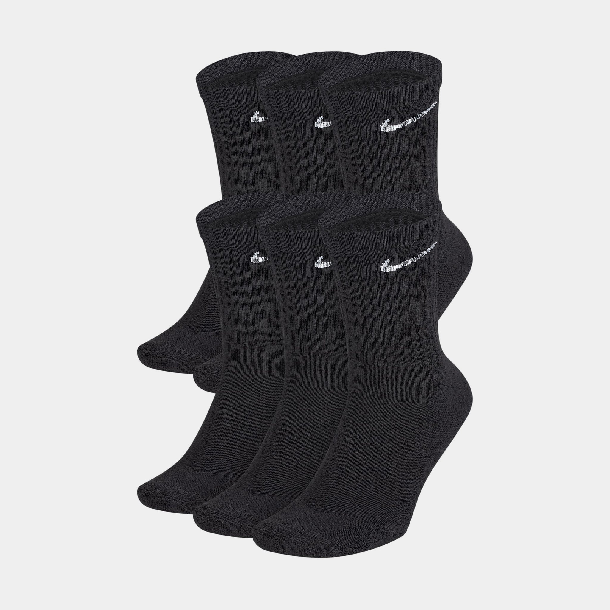 nike dress socks Nike 6-Pack Everyday Cushioned Training Crew Socks