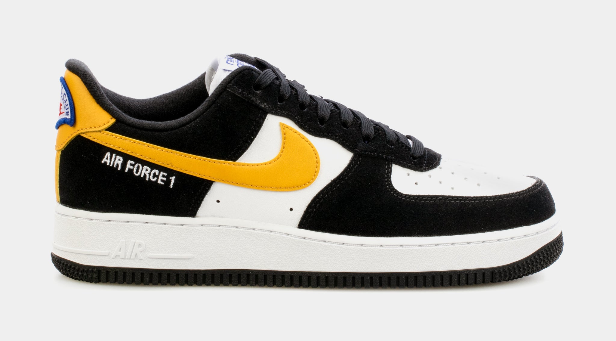 Nike Air Force 1 Low Athletic Club Mens Basketball Shoes Black Yellow  DH7568-002 – Shoe Palace