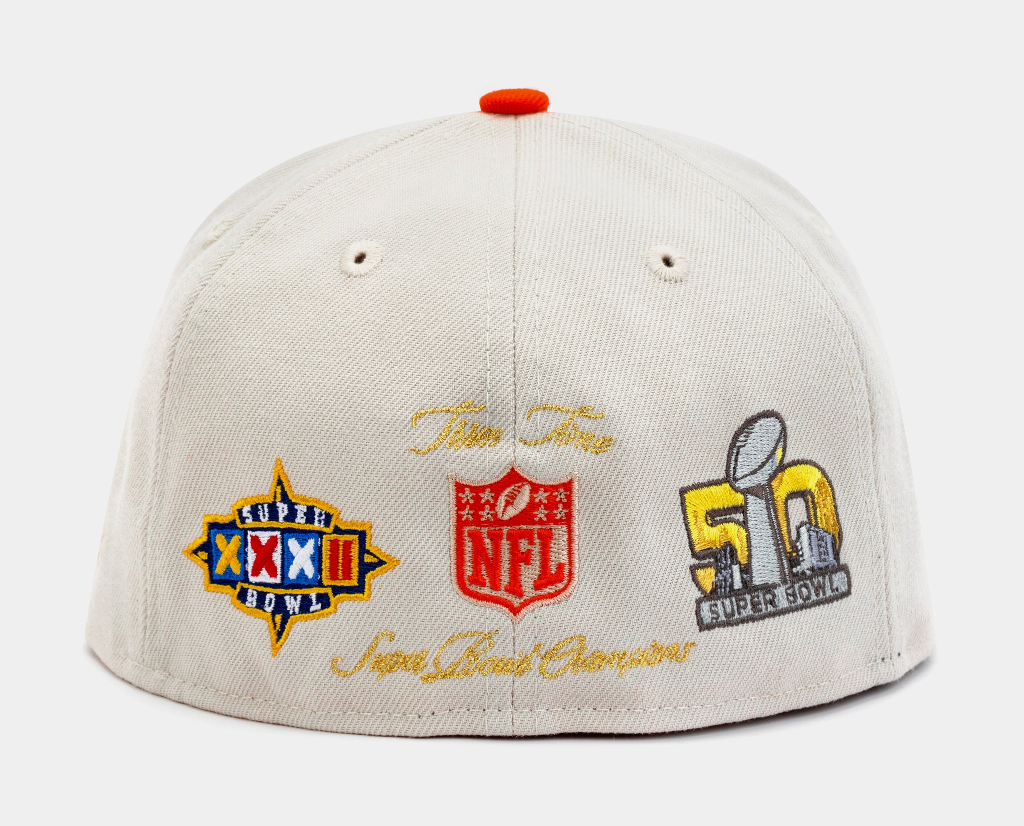 New Era Denver Broncos World Class 59Fifty Mens Fitted Hat Beige