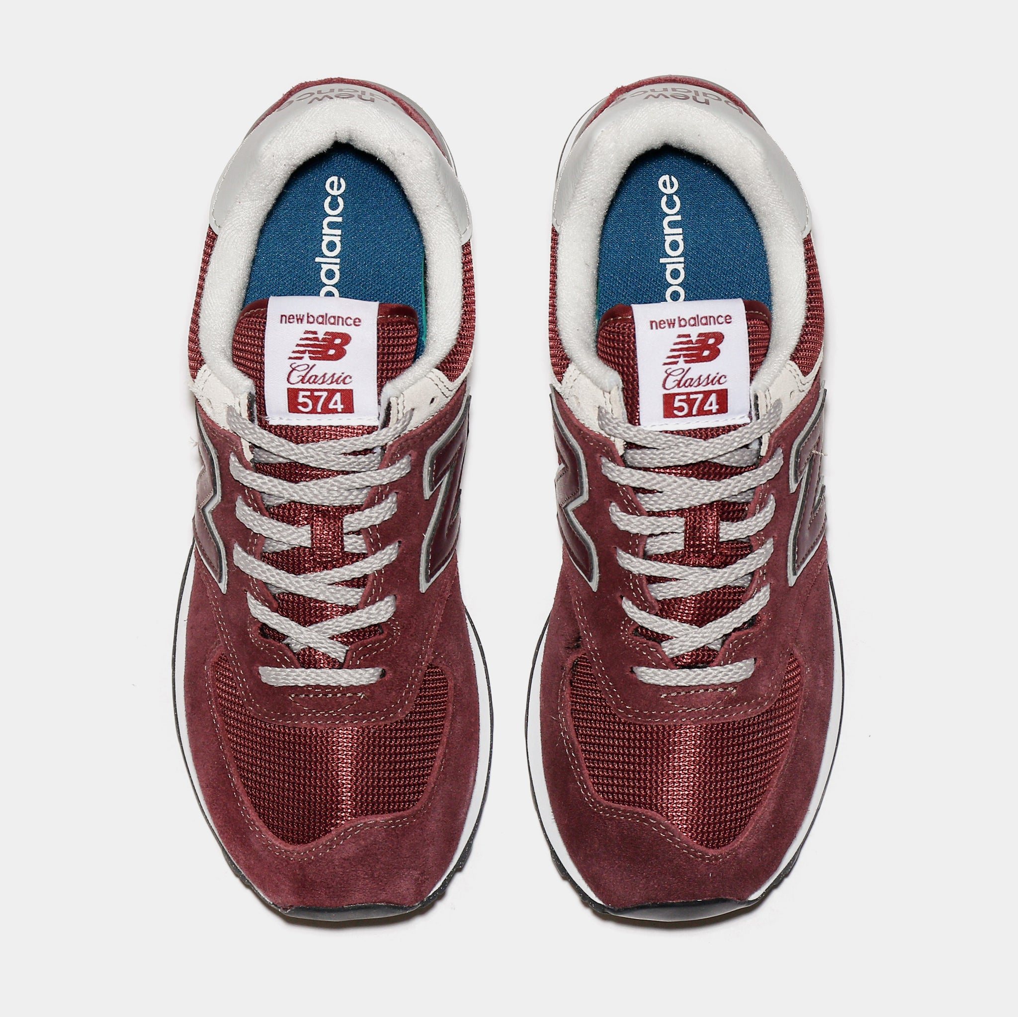 Abandonado Accidental favorito New Balance 574 Core Burgundy Mens Running Shoes Red ML574EVM – Shoe Palace