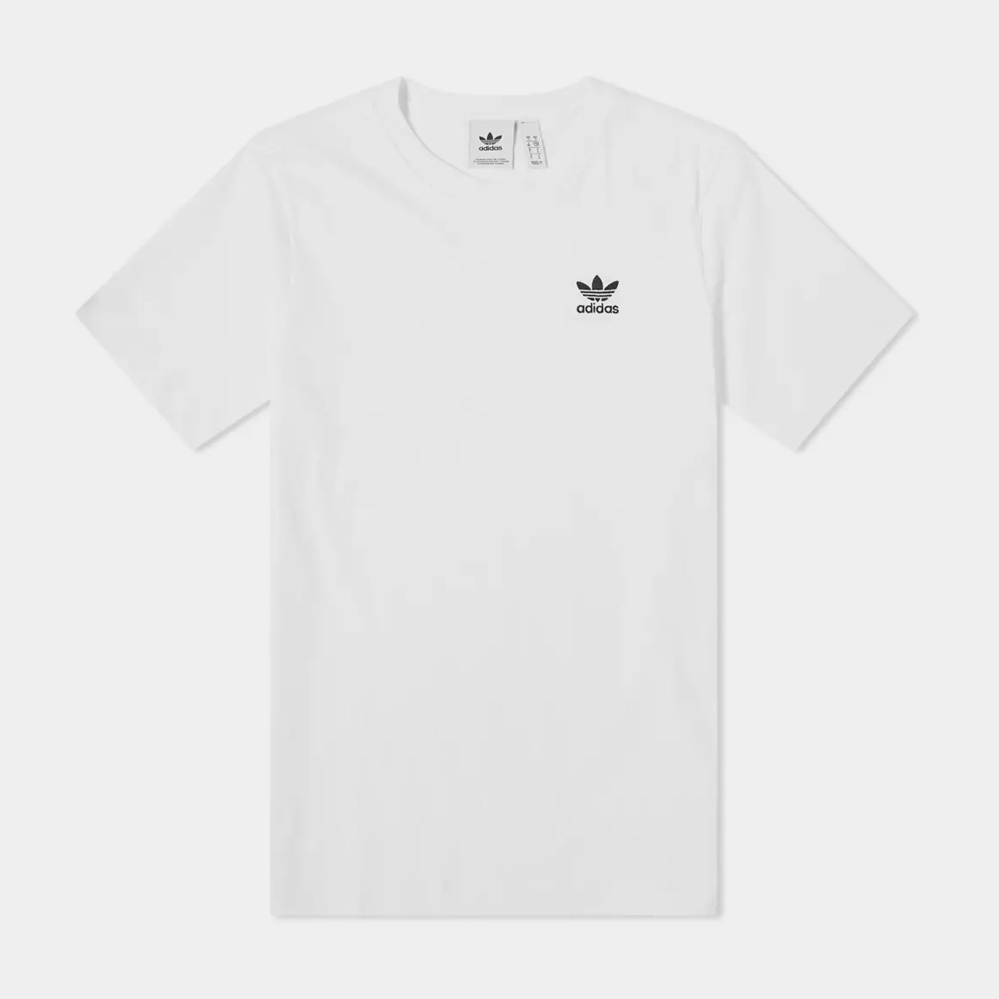 adidas Essential Short Sleeve Tee Mens Tshirt White GN3415 – Shoe