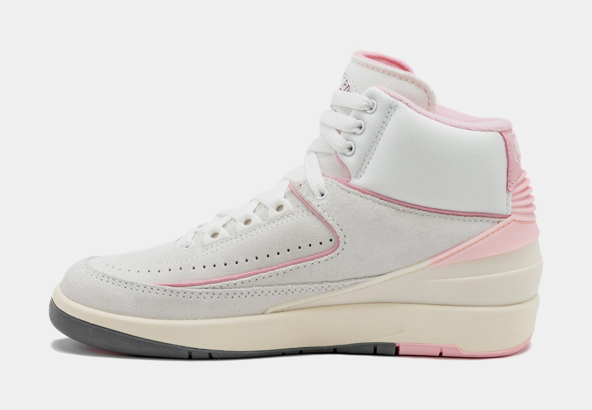 Jordan Air Jordan 2 Retro Soft Pink Womens Lifestyle Shoes Summit White ...