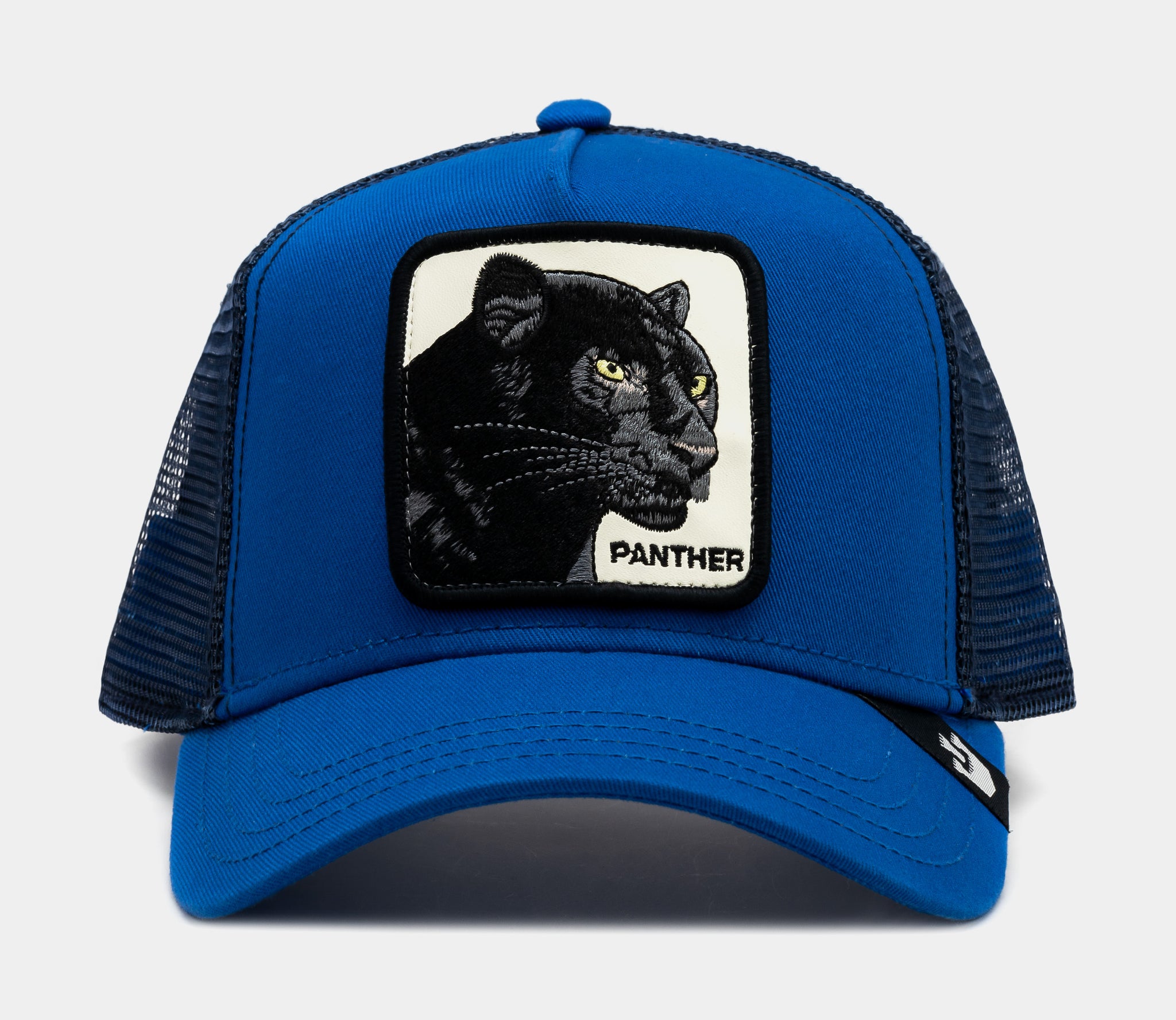 Goorin Bros The Panther 14x14 Trucker Mens Hat Blue Black 101-0381