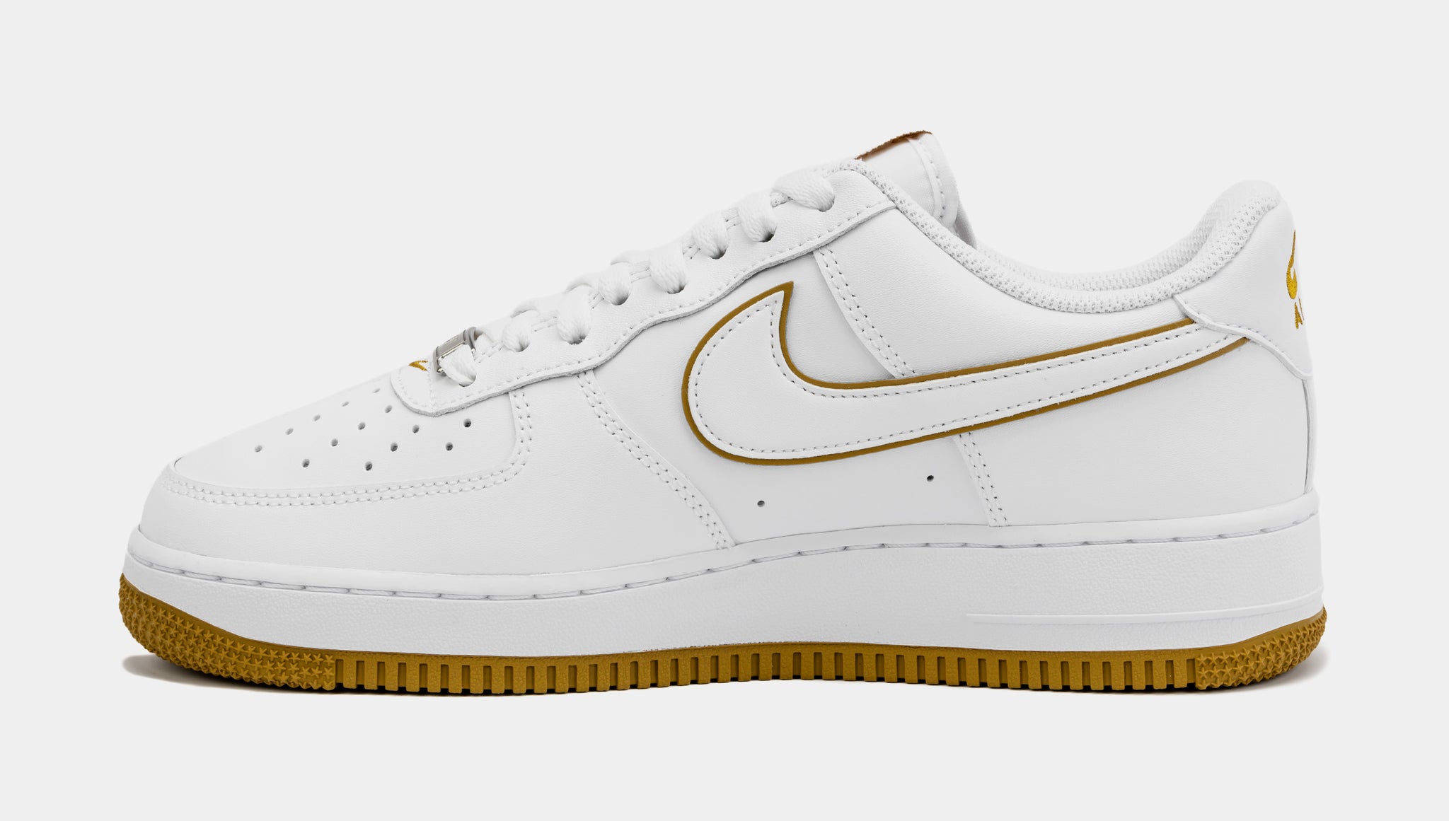 Nike Air Force 1 '07 Low Mens Lifestyle Shoes White Bronzine