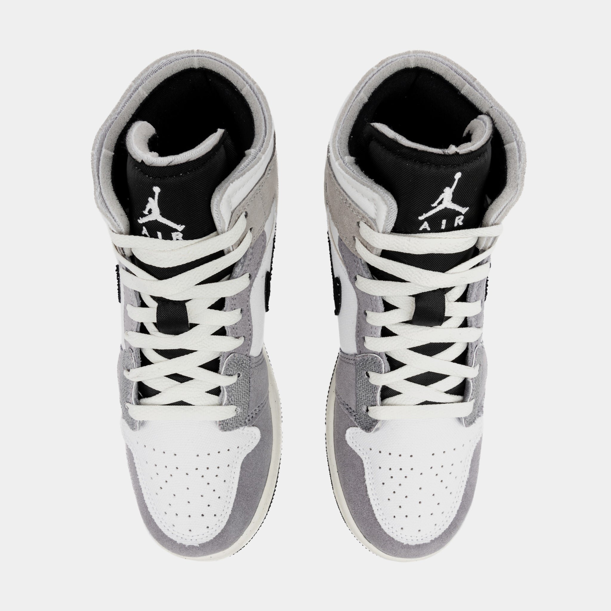 Cement Grey Air Jordans Grey And Black Jordan Air Jordan Retro Mid