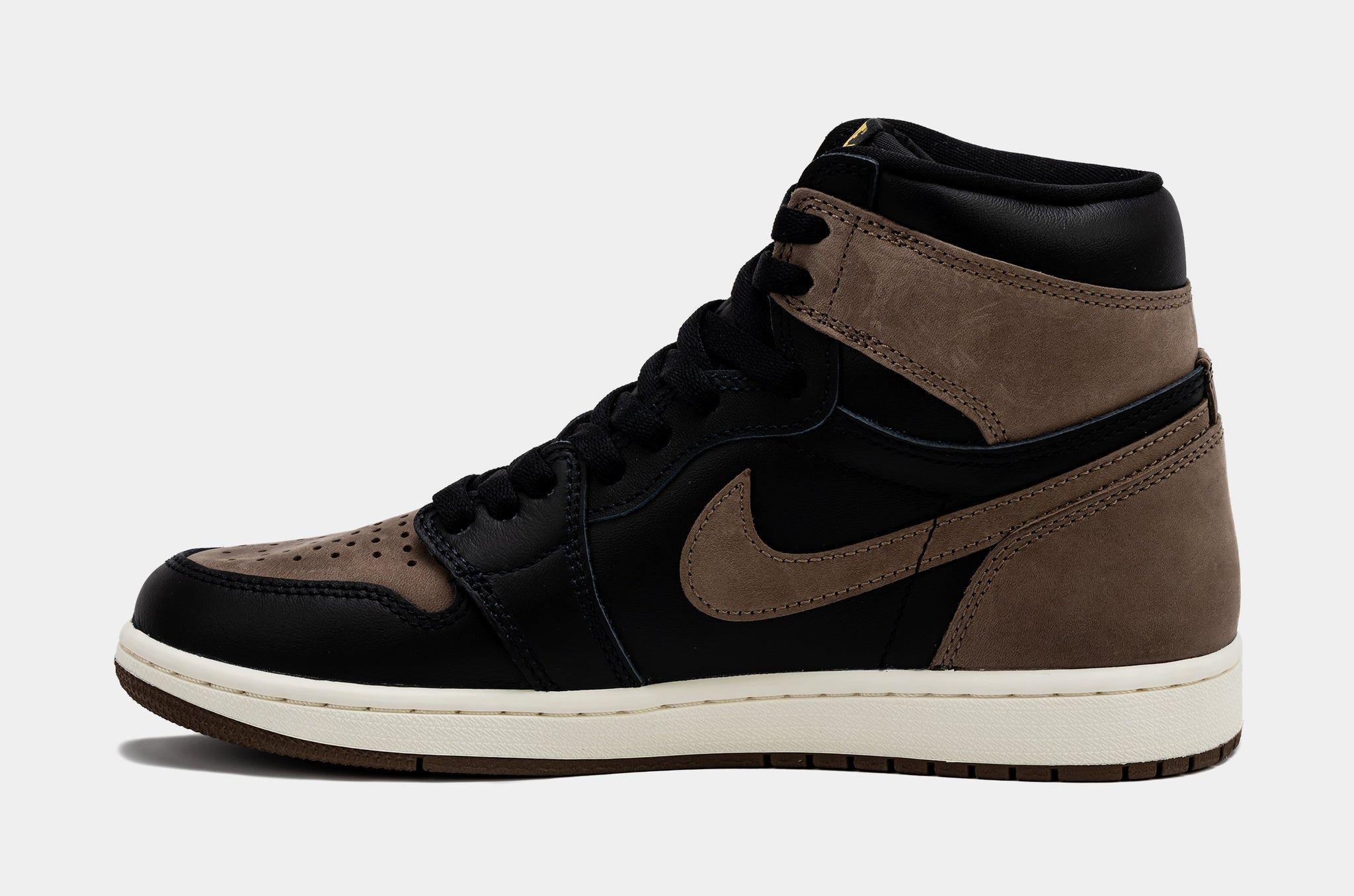 Air Jordan 1 Retro High OG Palomino Mens Lifestyle Shoes (Black/Metallic  Gold/Palomino/Sail)