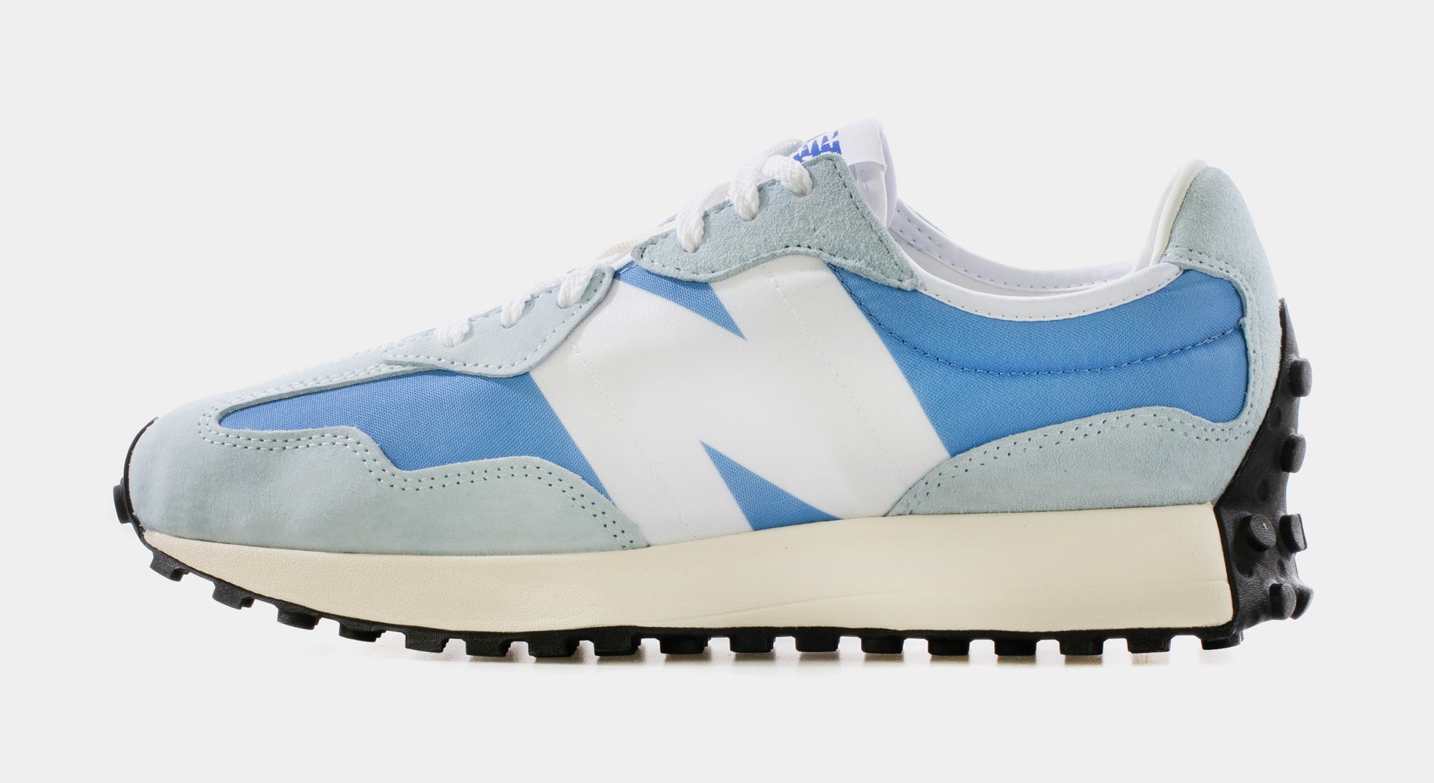 New Balance 327 Mens Lifestyle Shoes Stellar Blue UV Glo