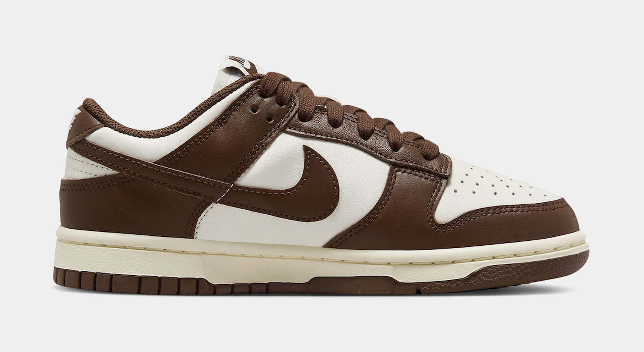 Nike Dunk Low Cacao Wow Womens Lifestyle Shoes Brown White Free