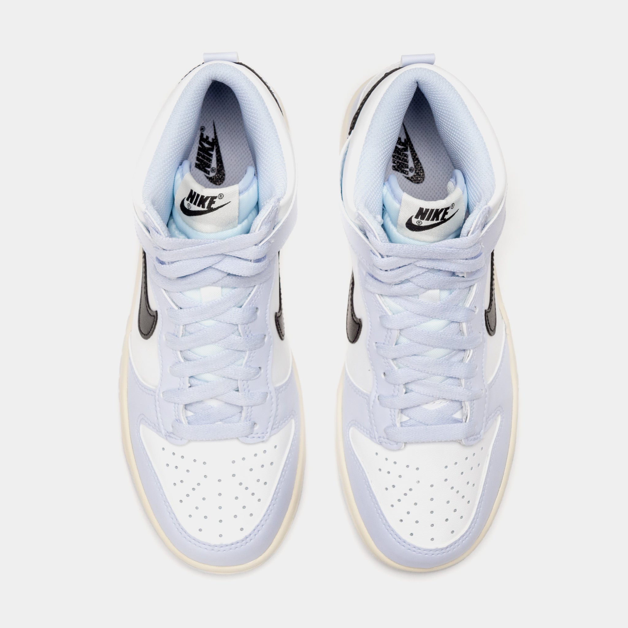 Nike Dunk High Grade School Lifestyle Shoes Summit White Football