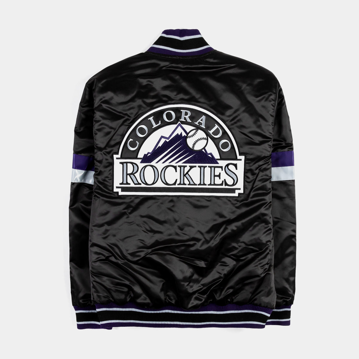Starter Shoe Palace Exclusive Colorado Rockies Home Game Varsity Mens ...