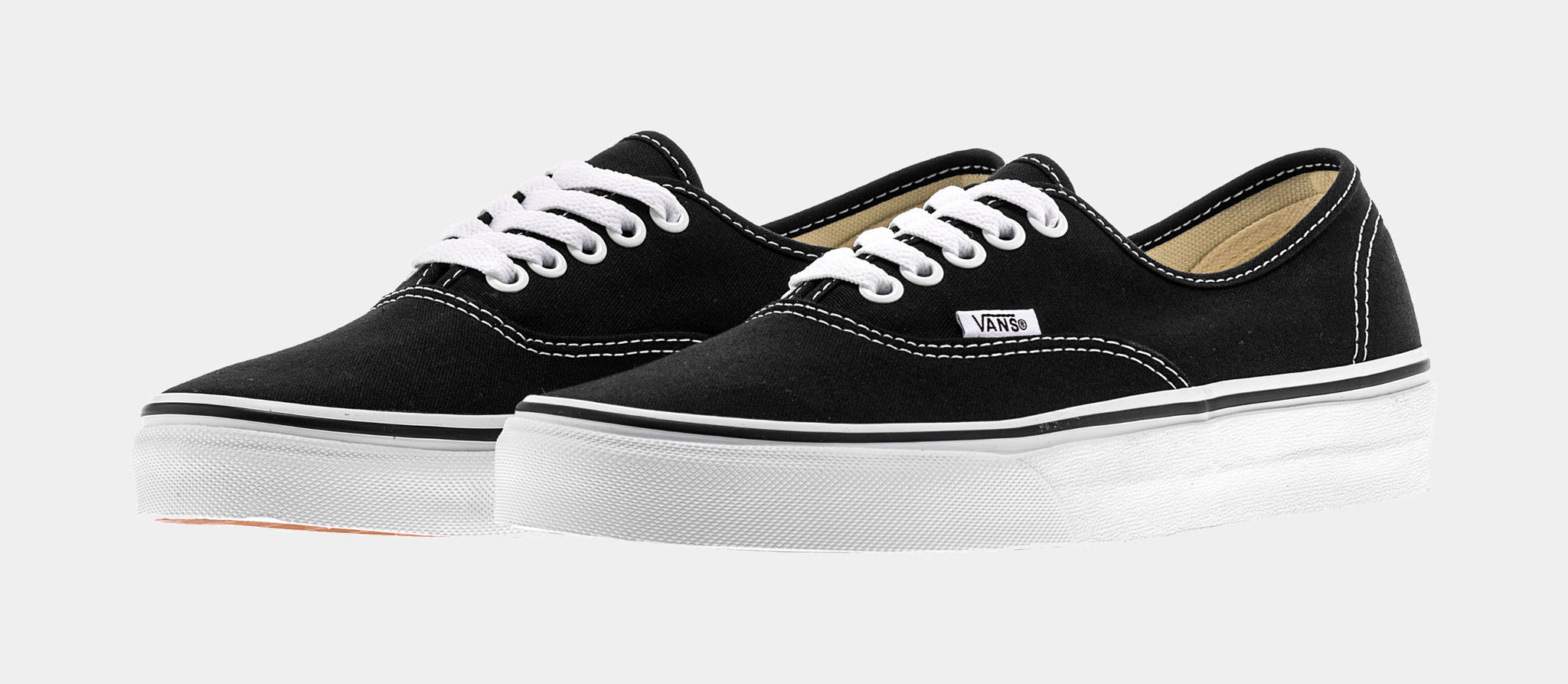 Vans Authentic Mens Skate Shoes Black EE3BLK – Shoe Palace
