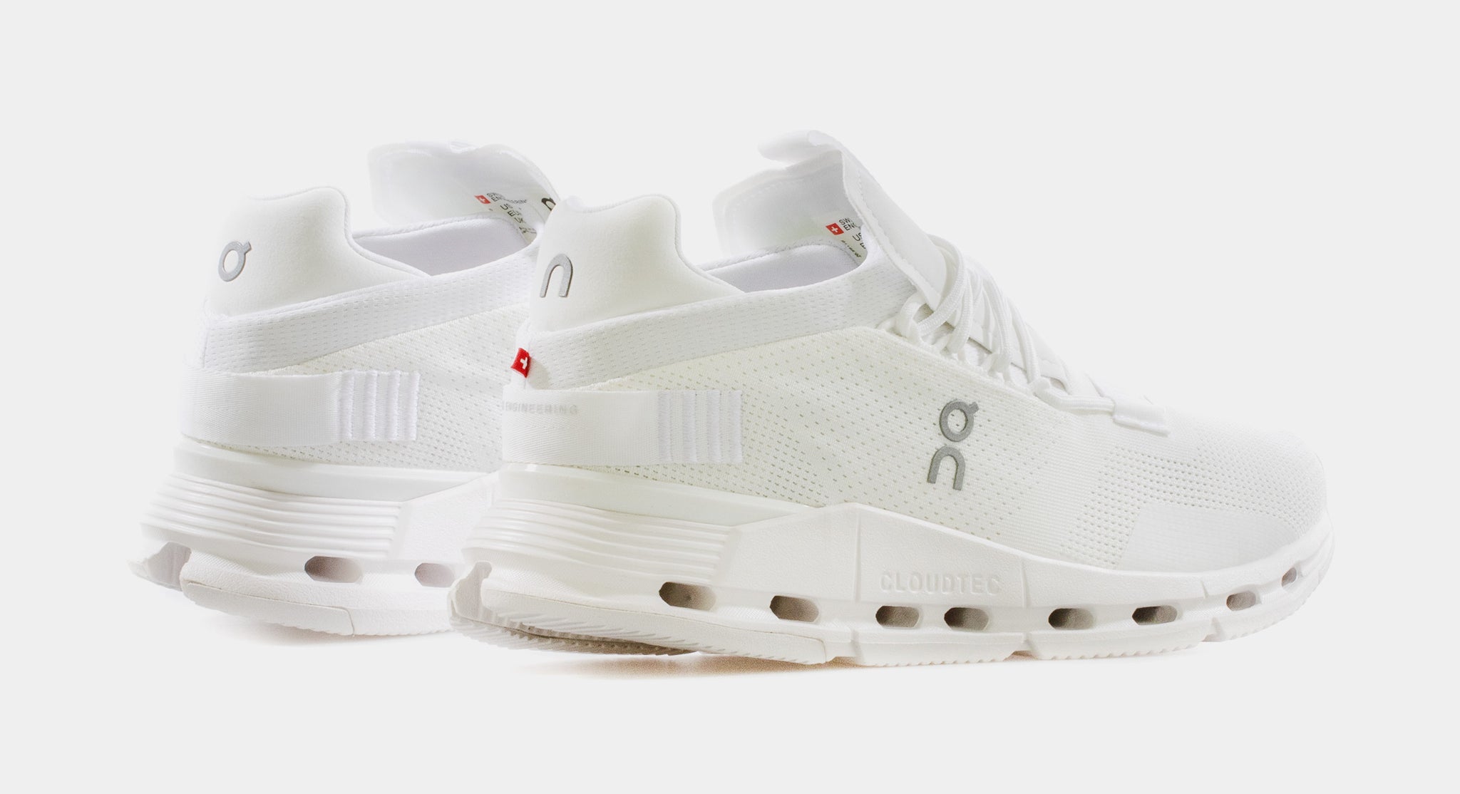 On Cloudnova All White Mens Running Shoes White 26.99118 – Shoe Palace