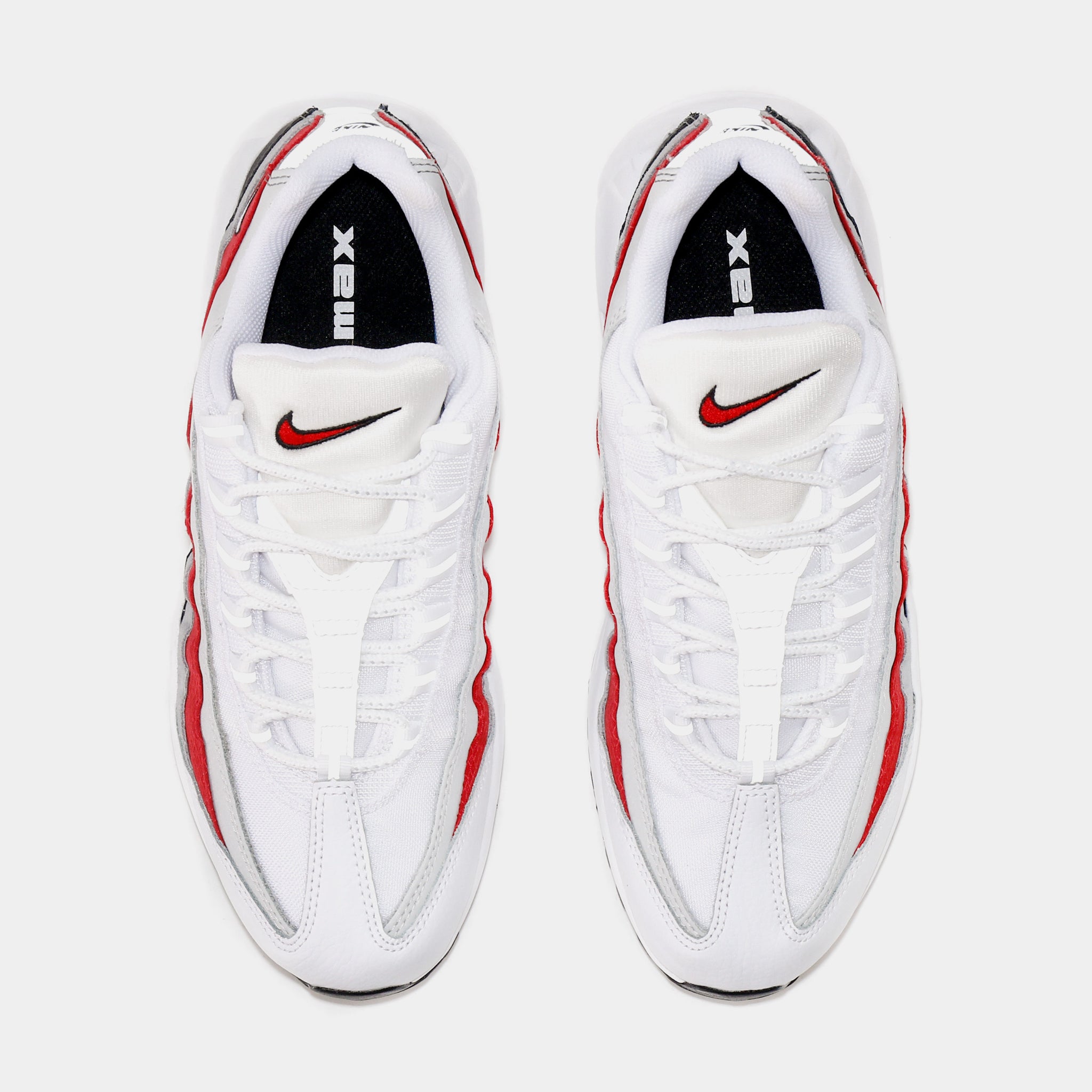 Nike Air Max  Essential Mens Running Shoes White Red DQ