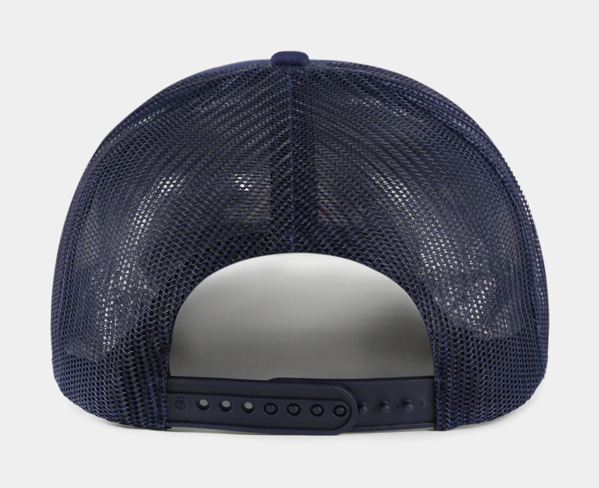 47 Houston Astros Foam Front Mesh Trucker Mens Hat Navy Orange B