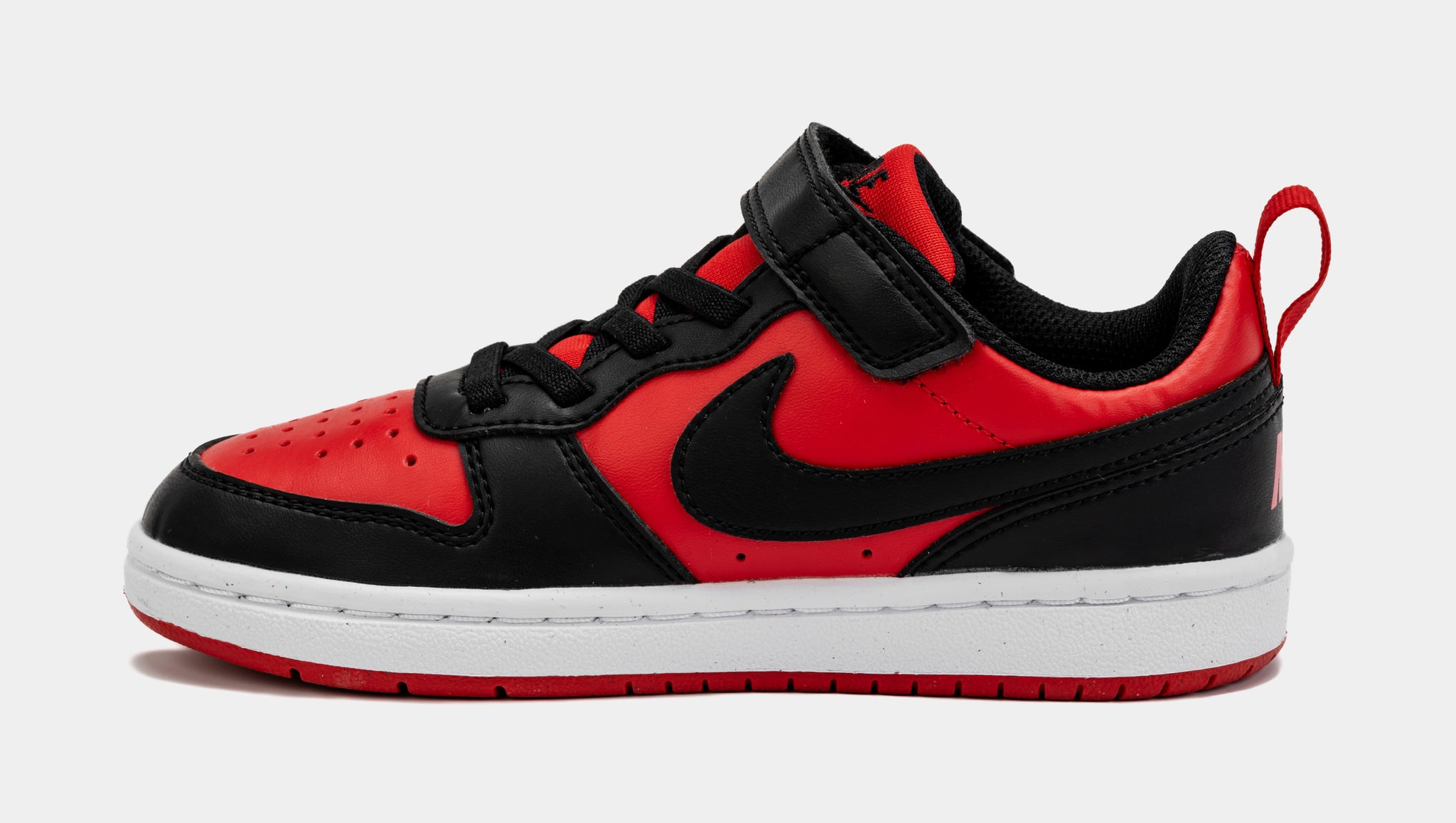 Nike Court Borough Low Recraft Preschool Basketball Shoes Black