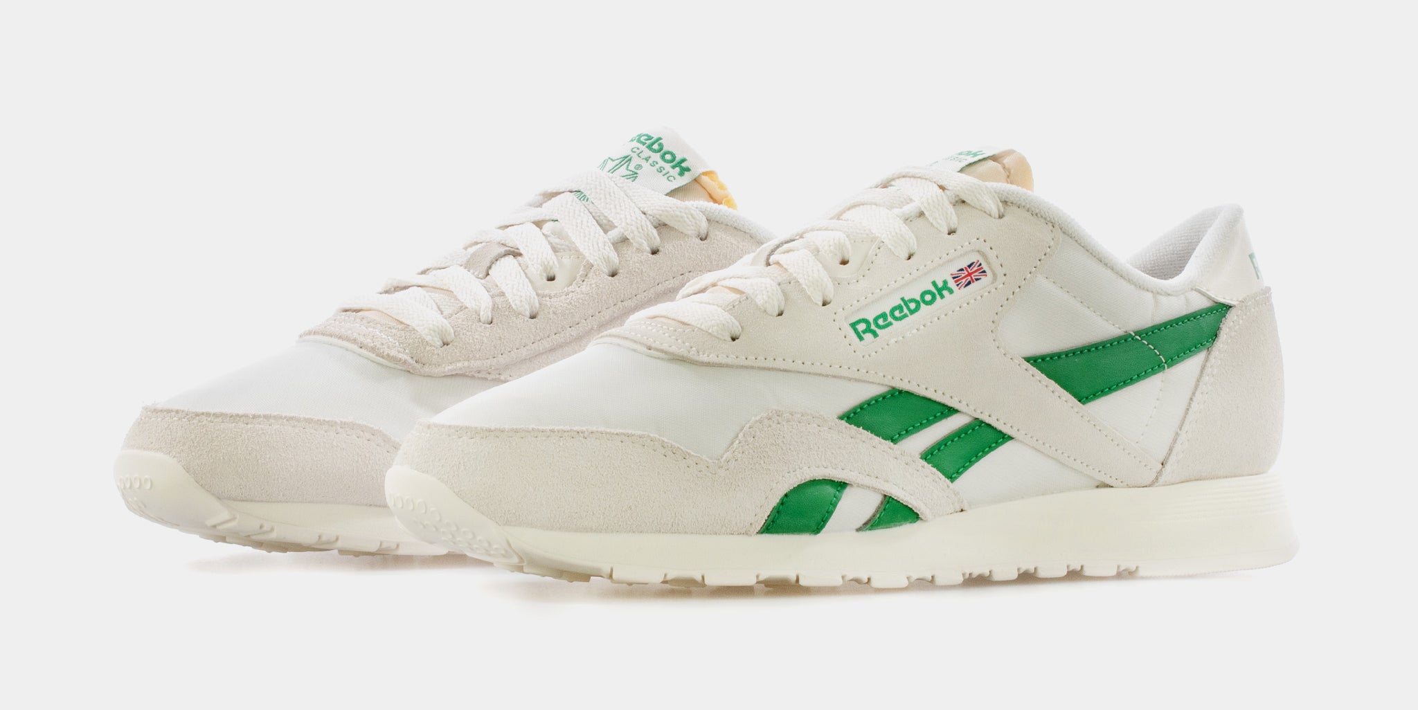 grafisch Onderwijs Ruilhandel Reebok Classic Nylon Mens Lifestyle Shoes White Green GX8932 – Shoe Palace