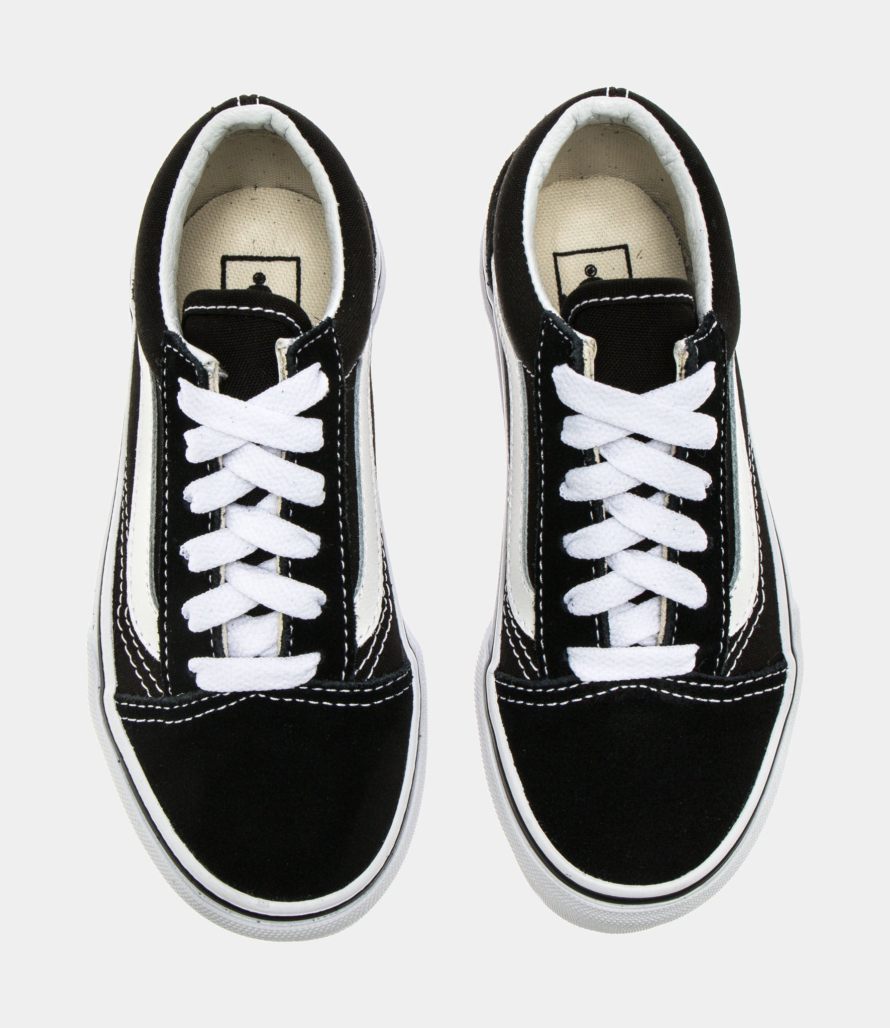 Vans Old Skool Preschool Skate Shoes Black W9T6BT – Shoe Palace