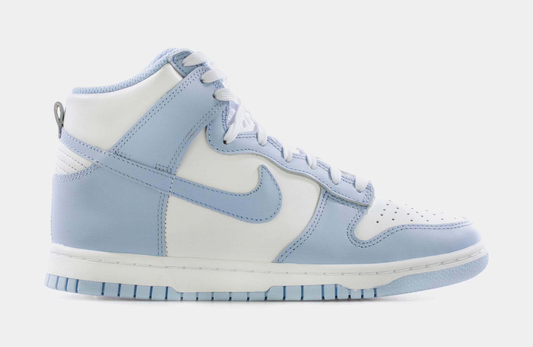 Nike dunk high light blue and white Clearance