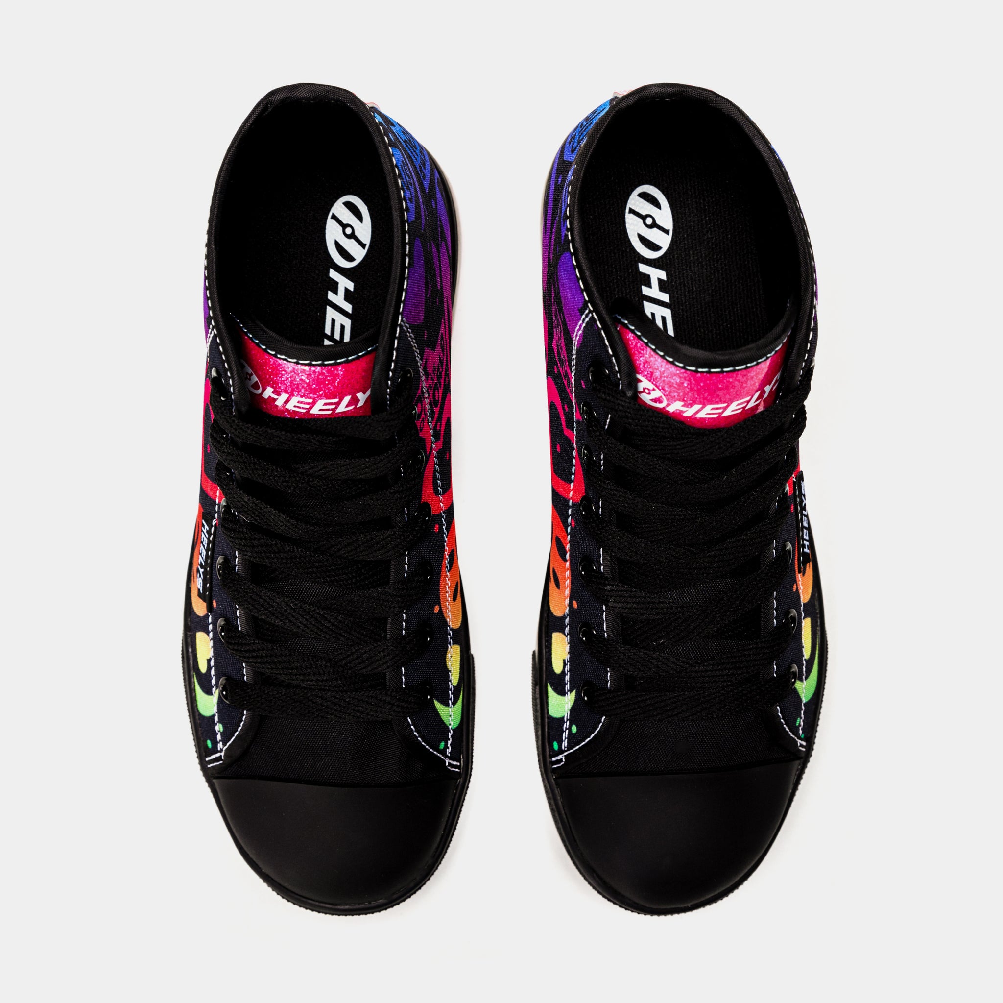 Heelys Veloz Grade School Skate Shoes Black Multi HE101269 Shoe Palace