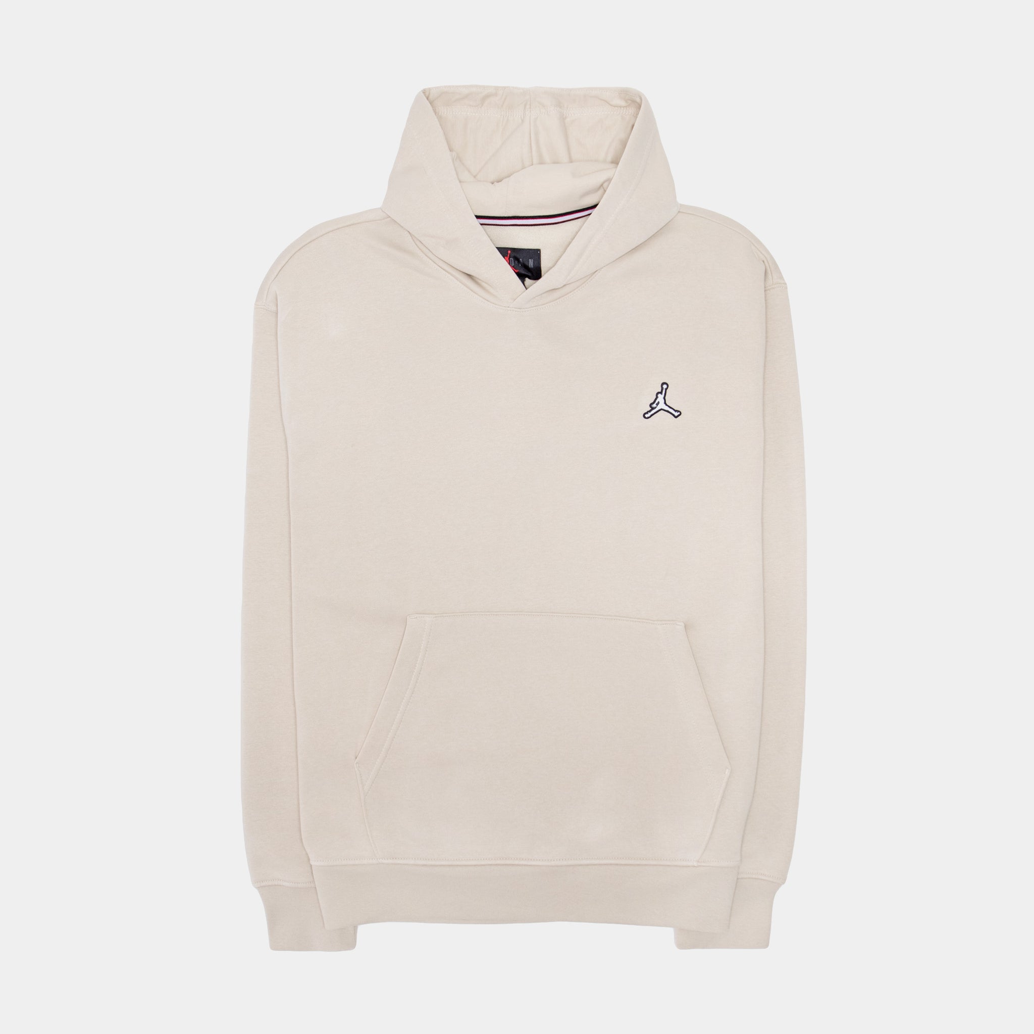 Jordan Essential Fleece Pullover Hoodie Mens Hoodie Beige DQ7466