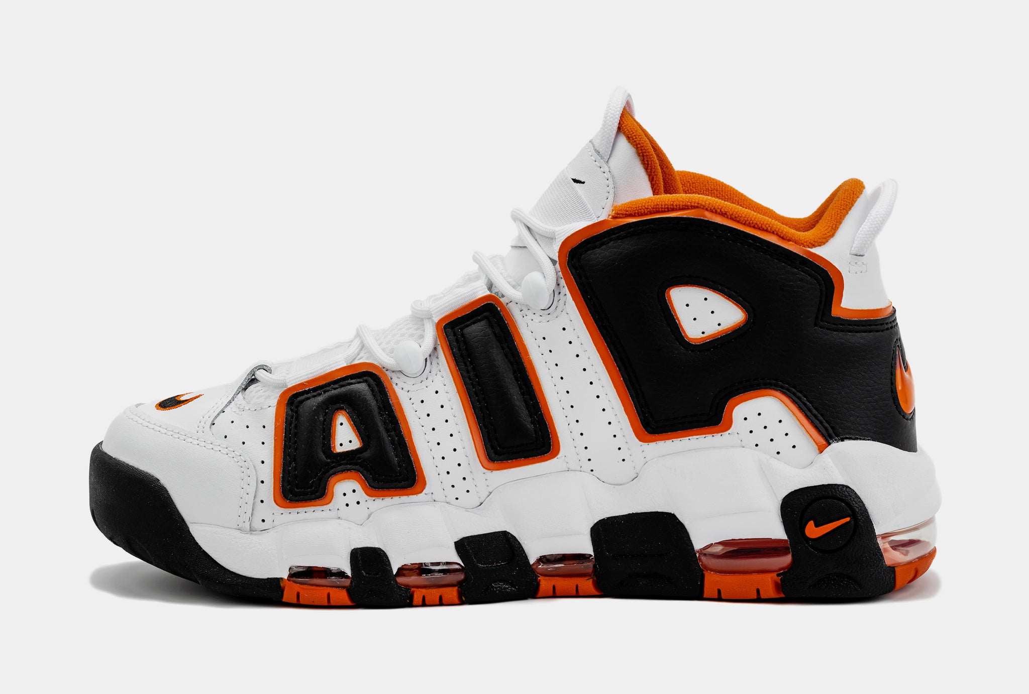 Orange and white nike basketball shoes Clearance