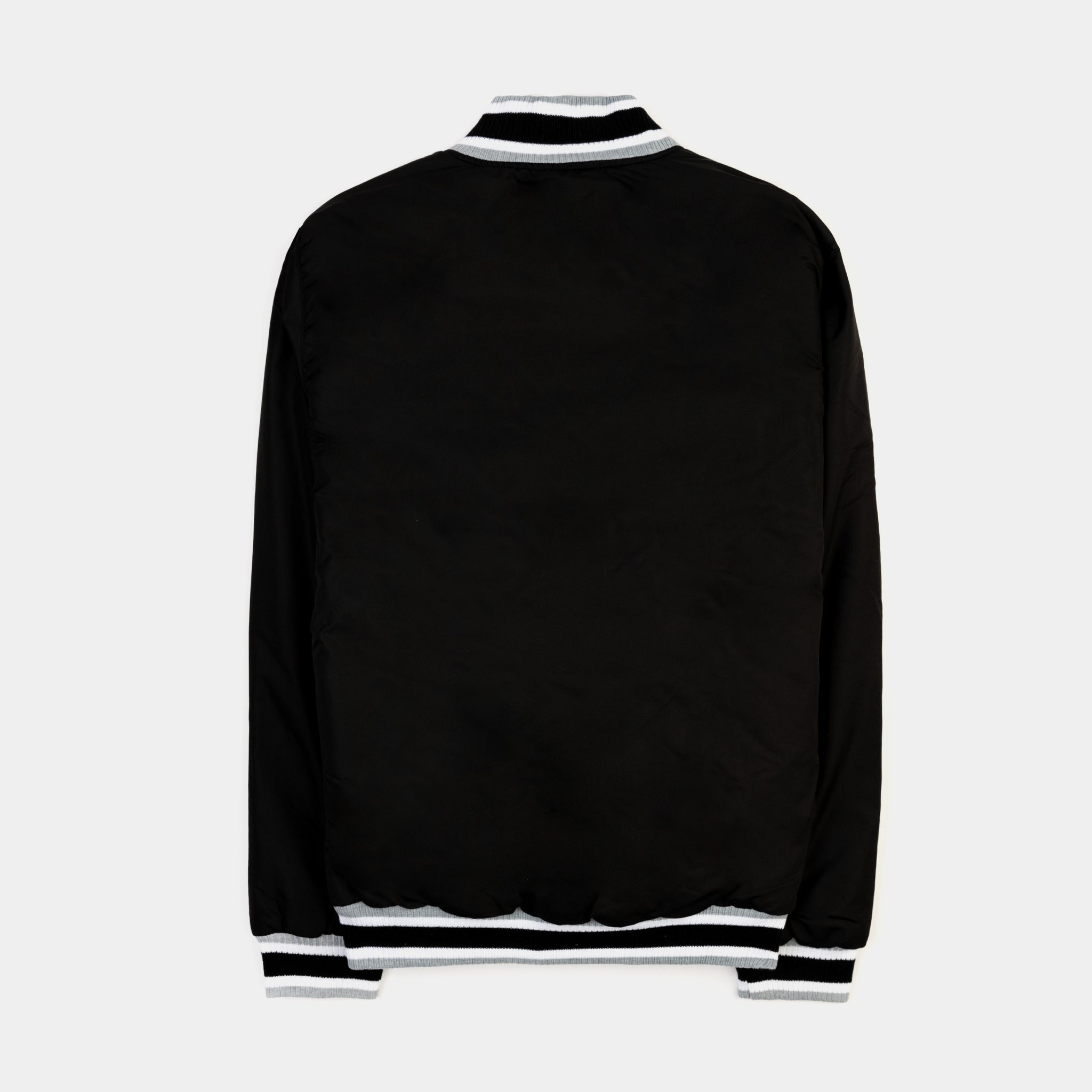 Men's JH Design Gray/Black San Francisco Giants Poly Twill Jacket