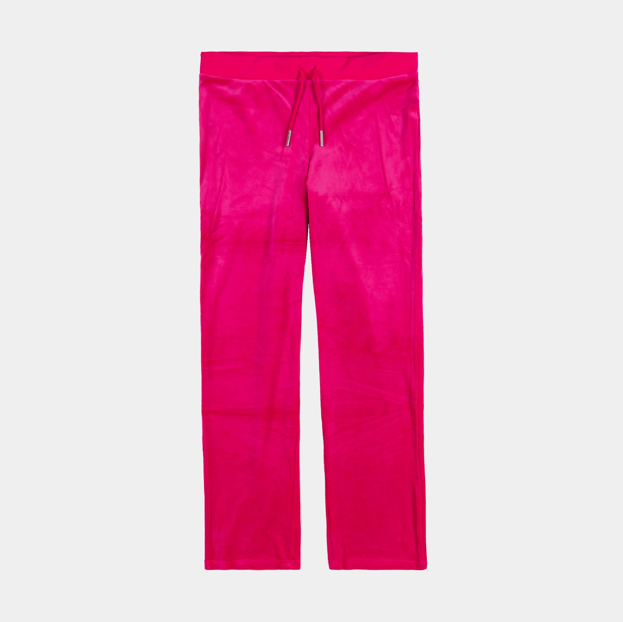 JUICY COUTURE OG Big Bling Womens Velour Track Pants - PINK