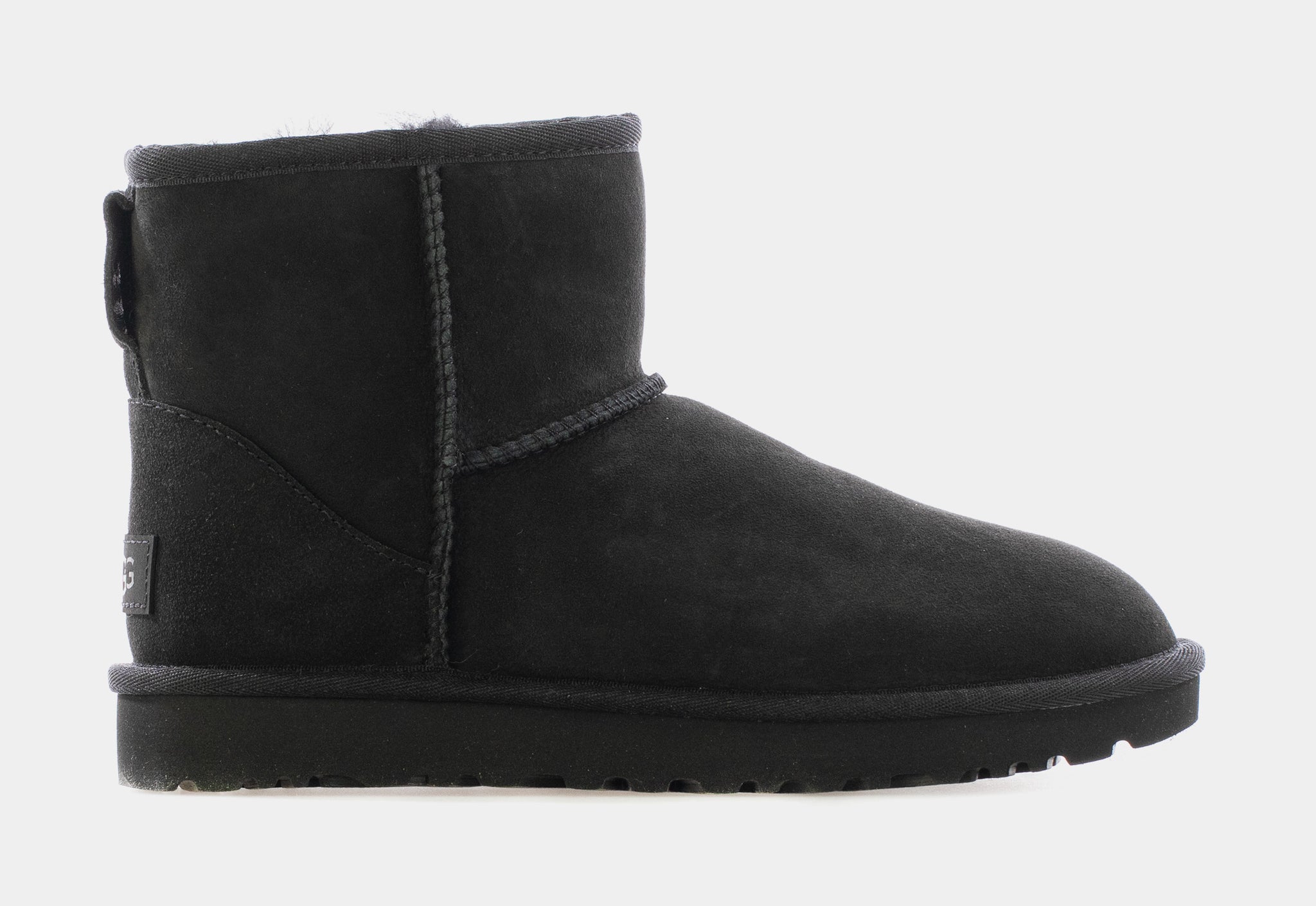 UGG Classic Mini II Ankle Boot Womens Boots Black 1016222 BLK – Shoe Palace