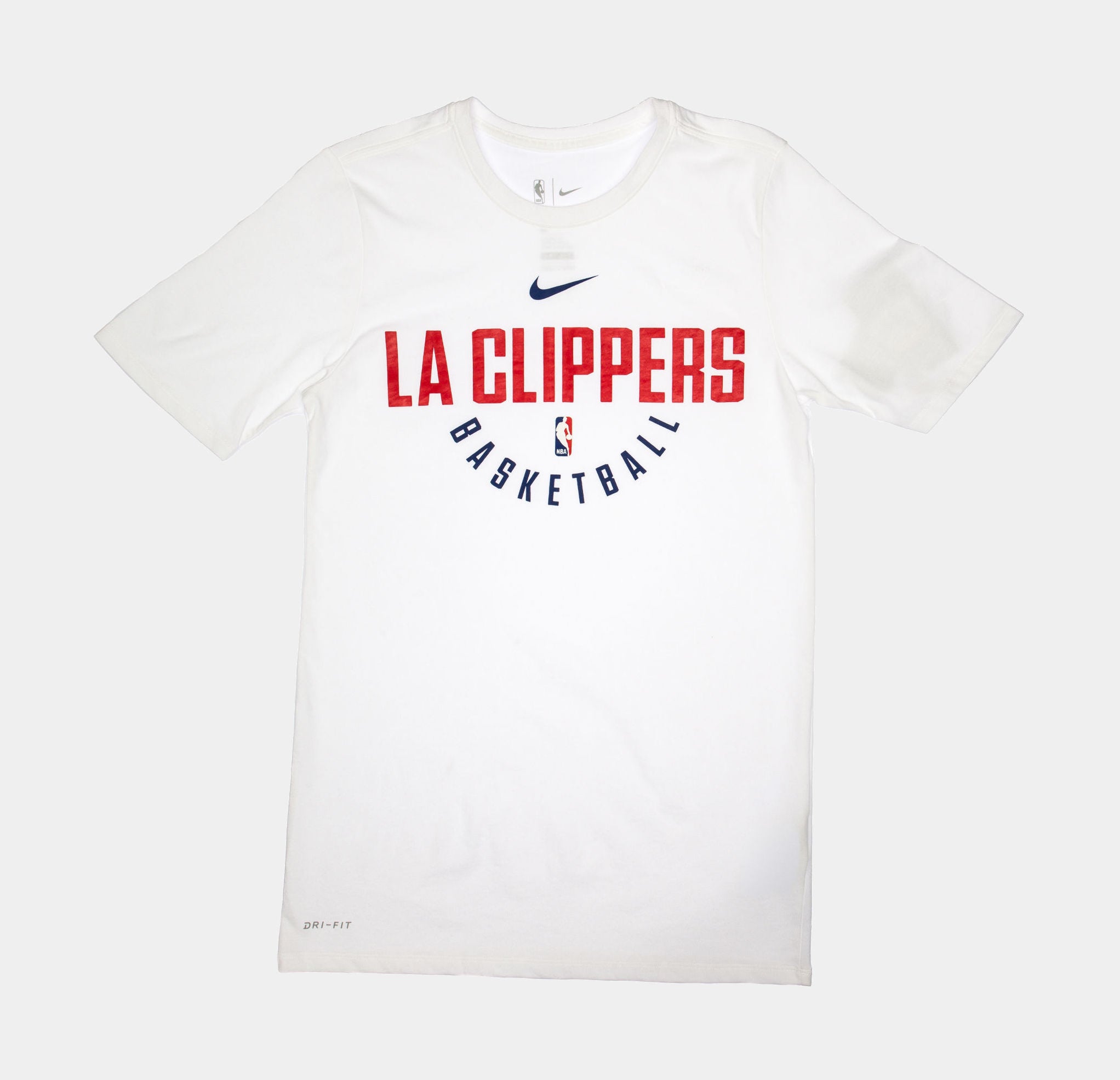 Nike Los Angeles Clippers NBA Dri Fit Mens Practice T-Shirt White