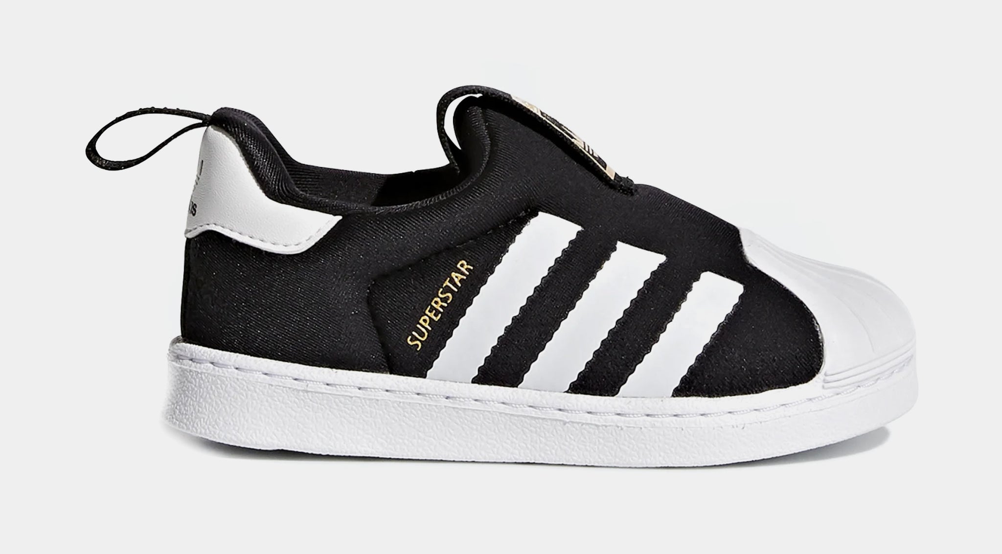 Superstar 360 Infant Toddler Lifestyle Shoes (Black) Superstar 360 Infant Toddler Lifestyle Shoes (Black)