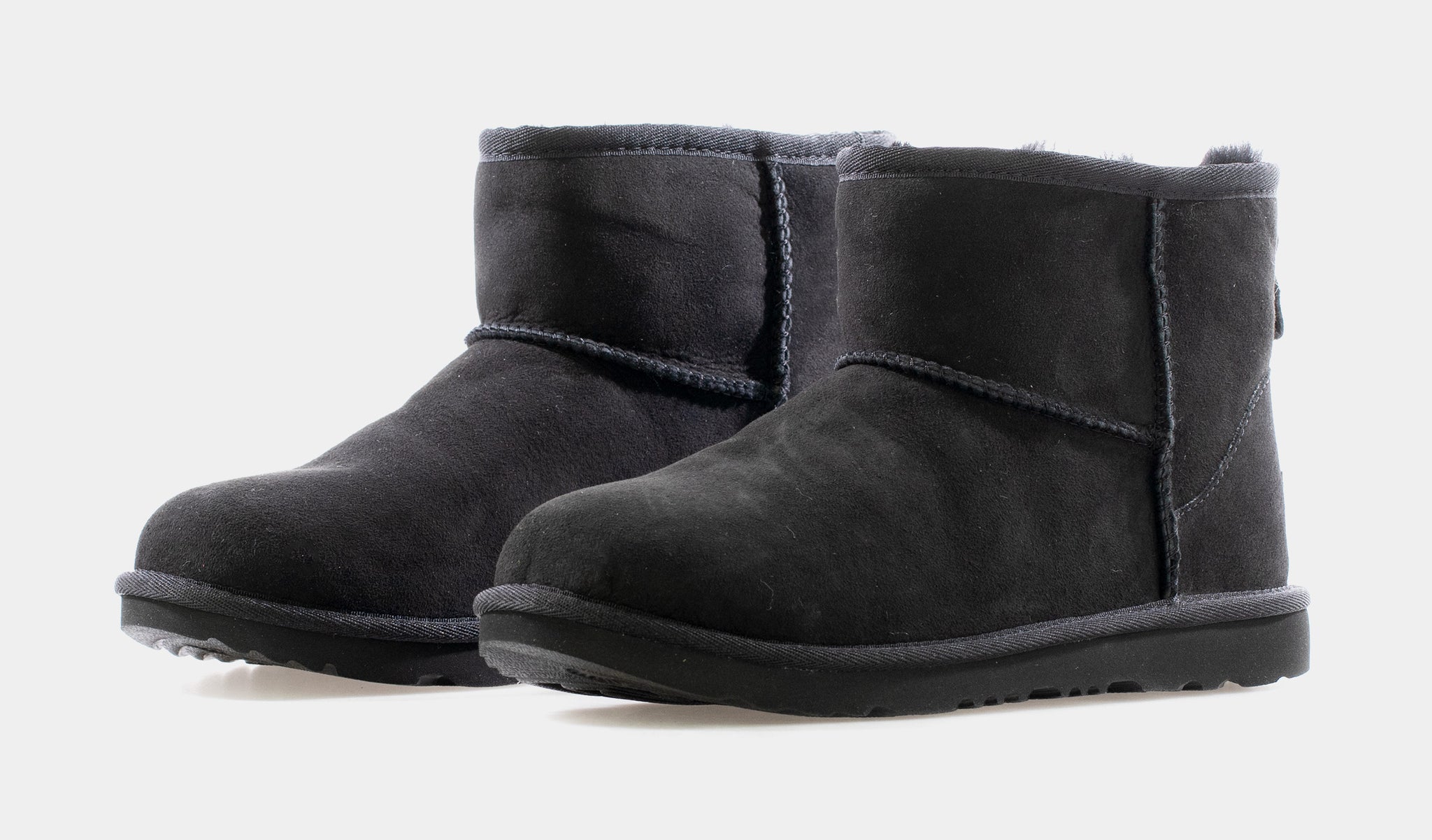 UGG Classic Mini II Grade School Boots Black 1017715K BLK  UGG Classic Mini II Black main image 0