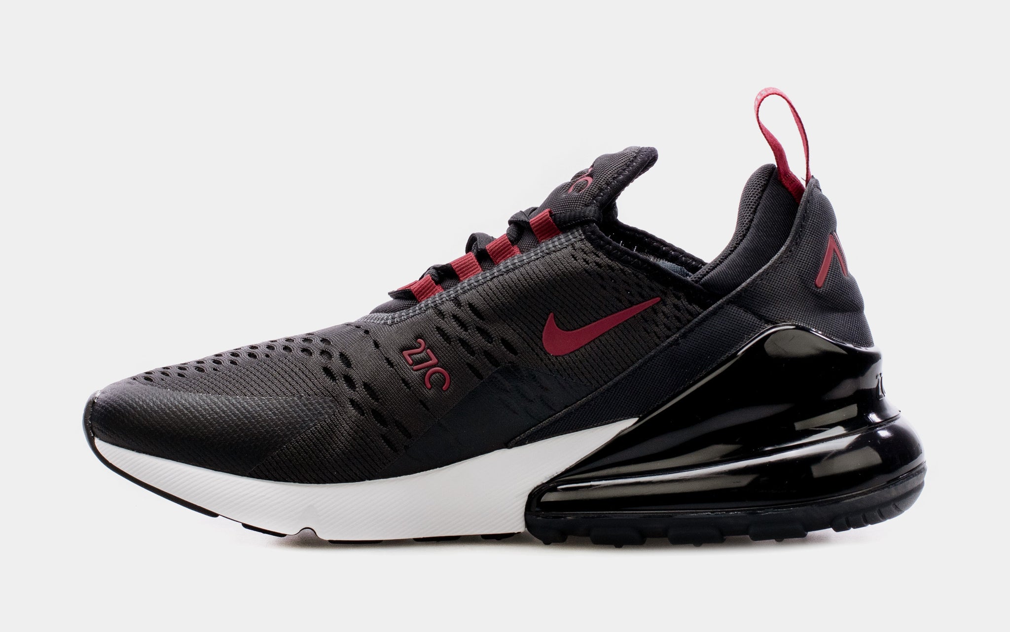 Nike Max 270 Mens Running Shoes Black Red DZ4402-001 – Shoe Palace