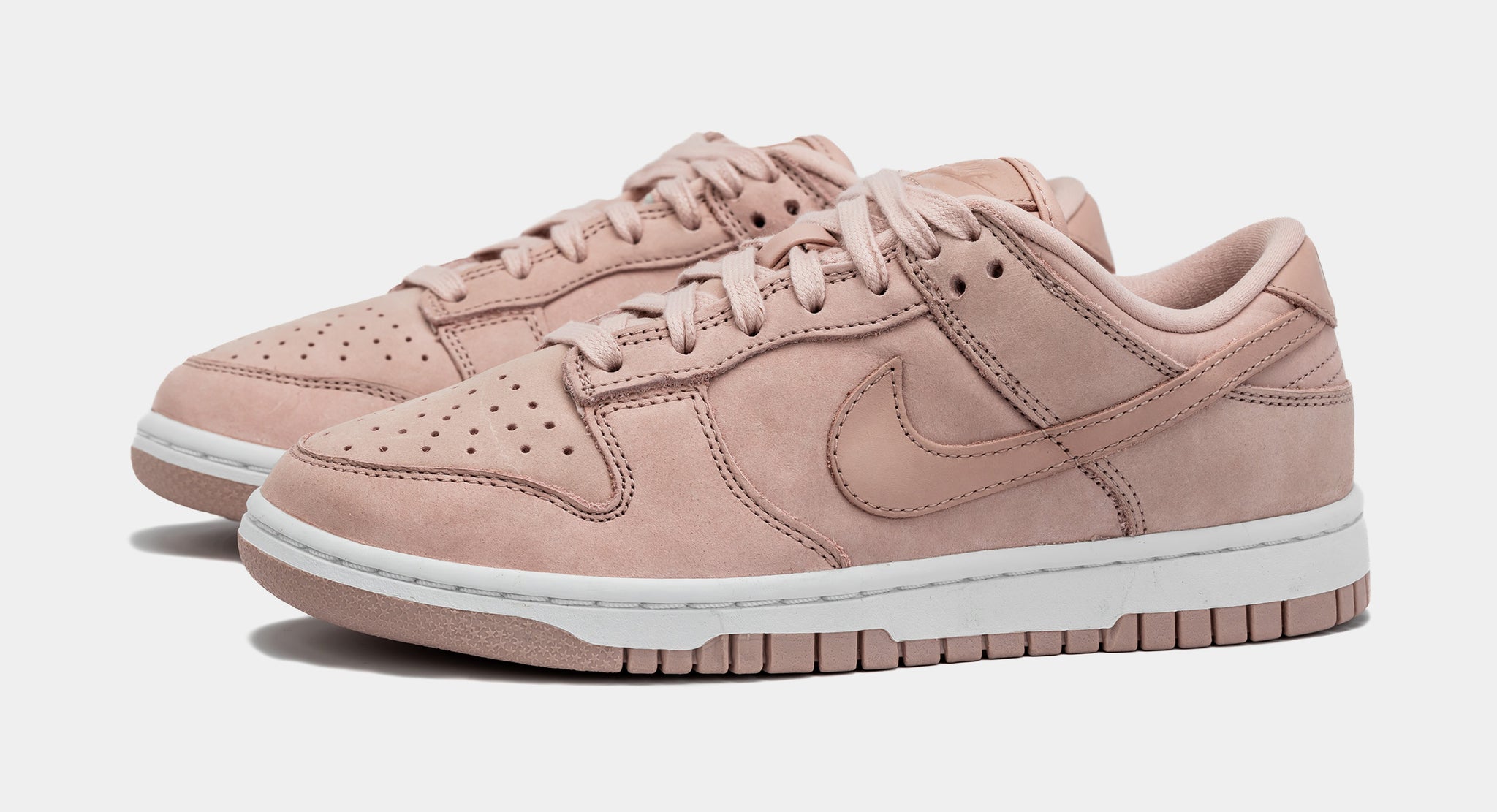 Dunk Low Pink Oxford Womens Lifestyle Shoes (Pink)