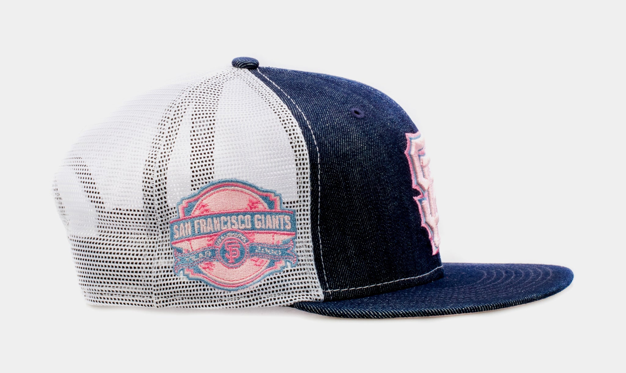 Vintage 80's Oakland A's Embroidered MLB Snap Back Trucker Hat