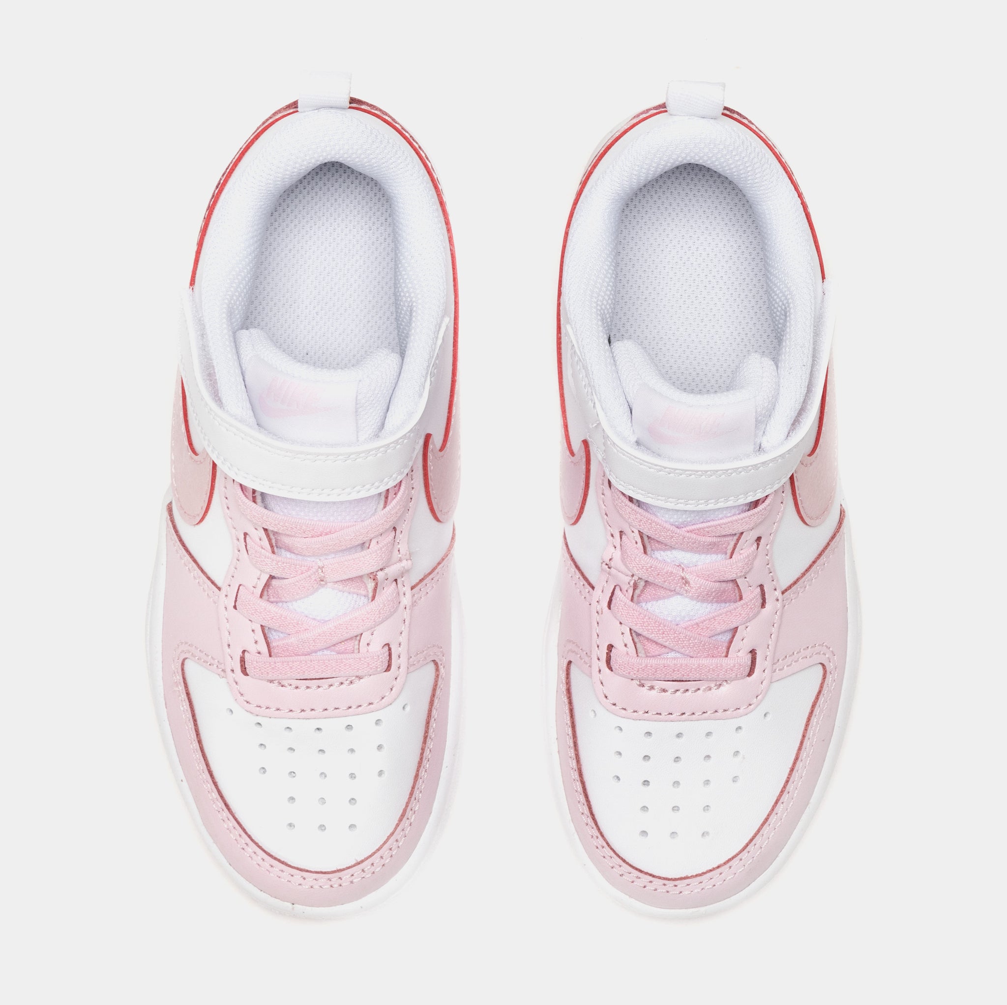 Nike Court Borough Low SE Preschool Lifestyle Shoes White Pink