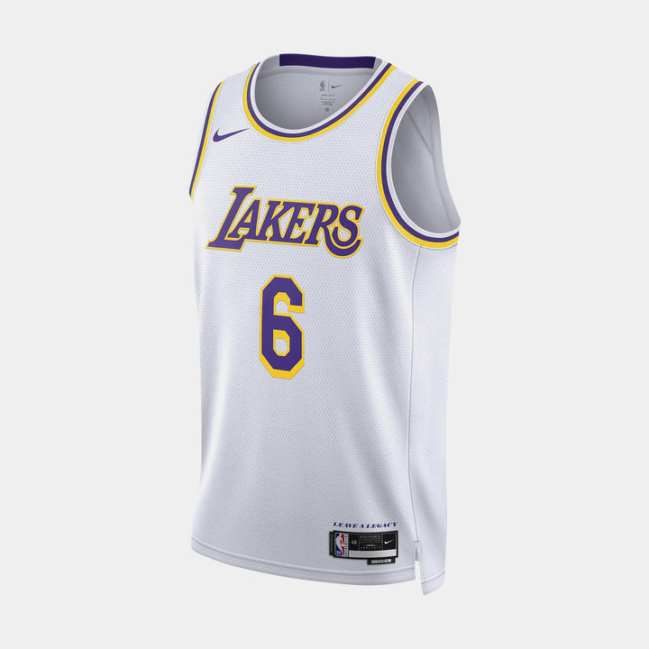 Nike Nba authentic LA Lakers warm up jacket, LeBron, sz M, Men's