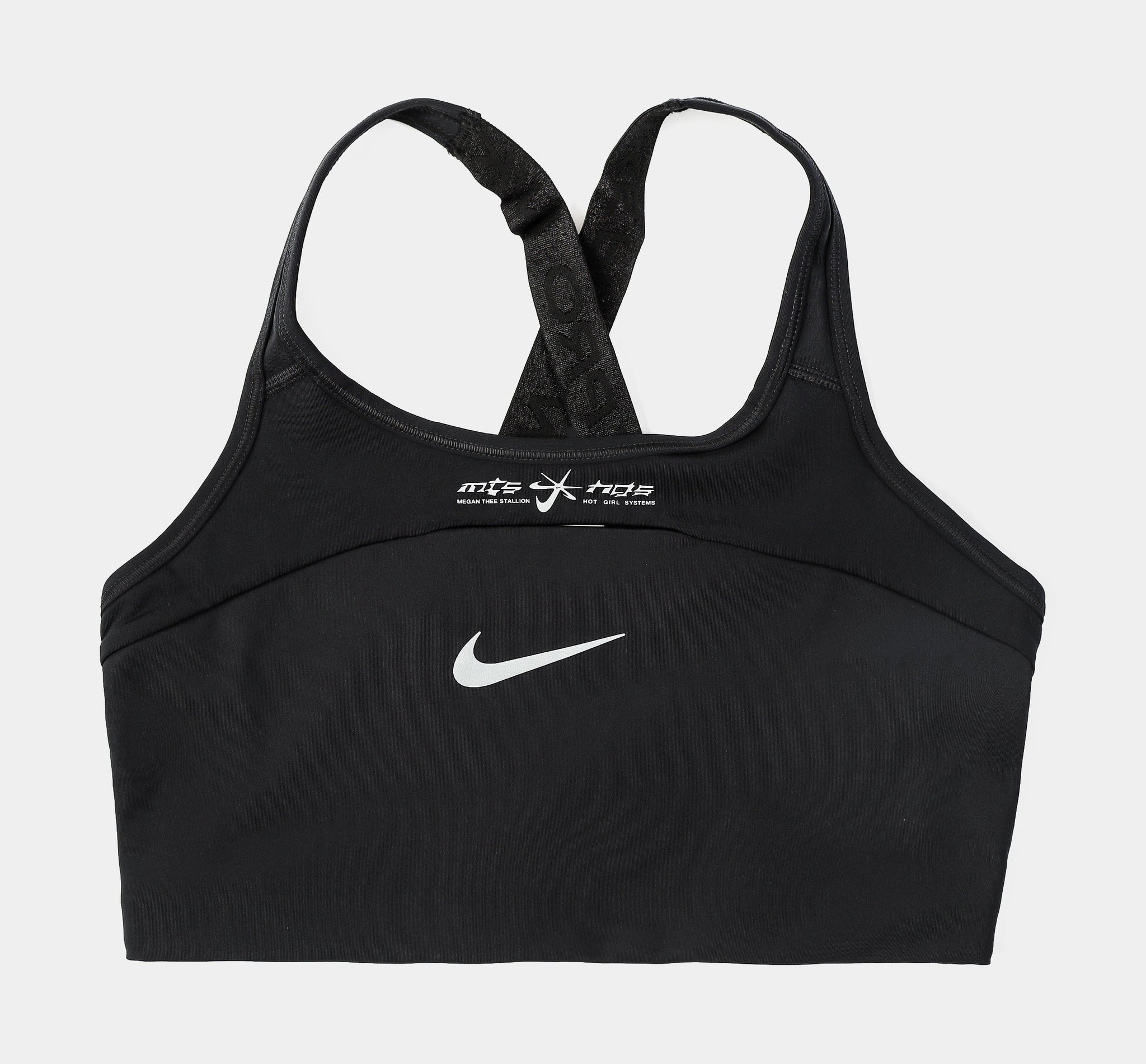 Nike Megan Thee Stallion Medium Support Non Padded Sports Bra Womens Top B  FZ0462-010 – Shoe Palace