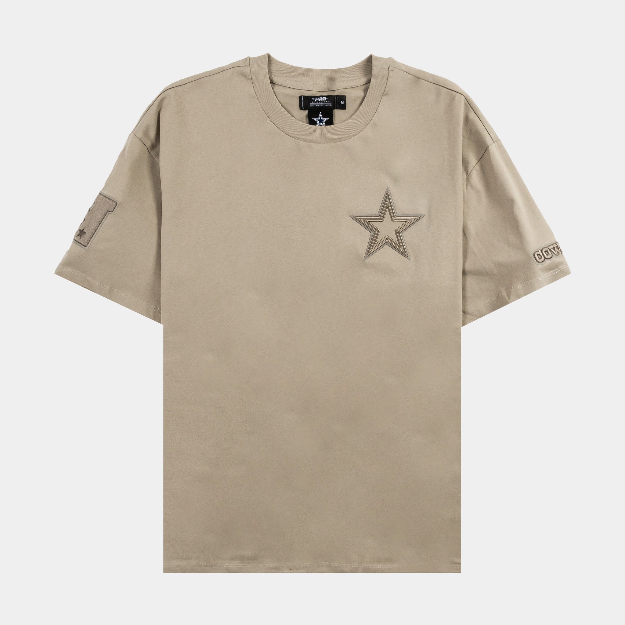 Pro Standard Dallas Cowboys Neutral Mens Short Sleeve Shirt Beige