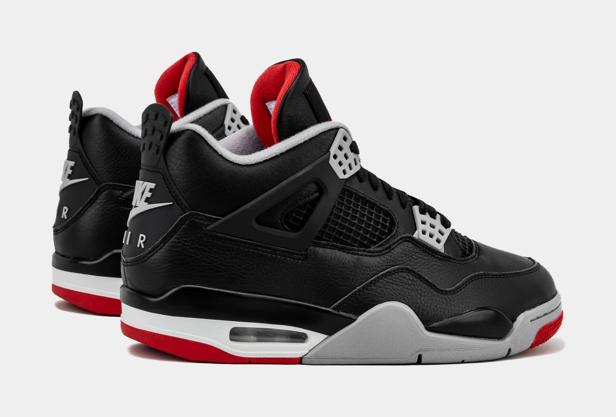 Jordan Air Jordan 4 Retro Bred Reimagined Mens Lifestyle Shoes Black Fire Re FV5029-006 â Shoe