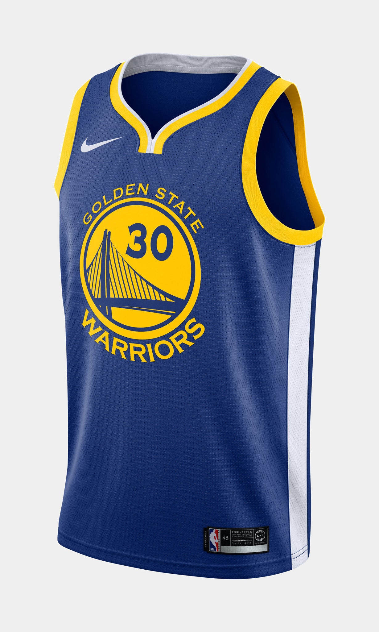 Nike NBA Authentic Jersey Stephen Curry Warriors Icon Edition