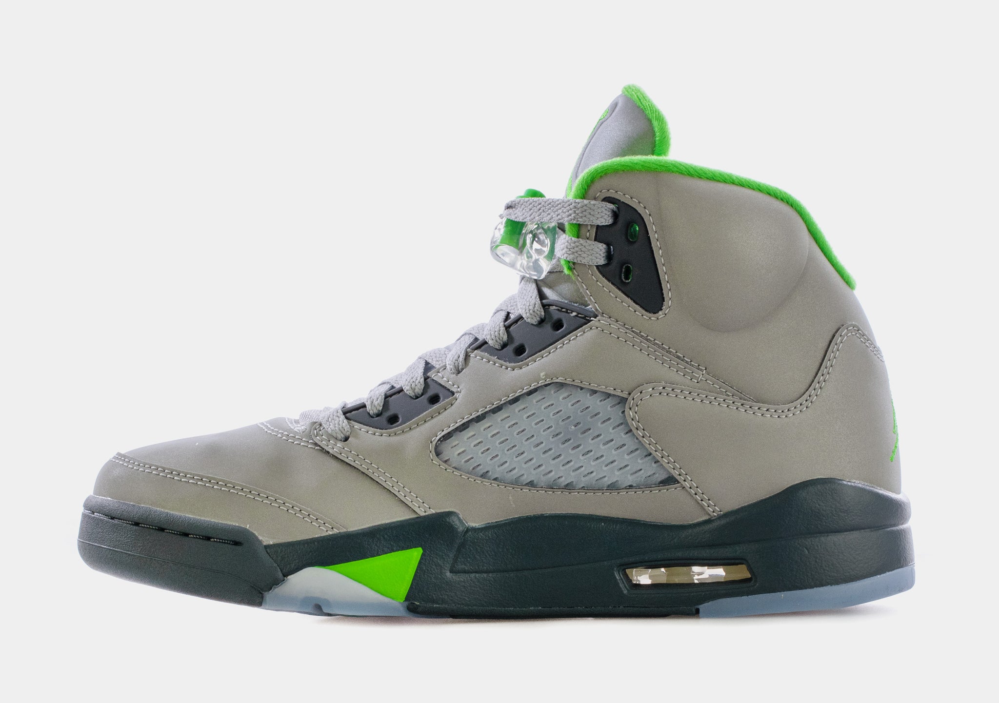 Jordan Air Jordan 5 Retro Green Bean Mens Lifestyle Shoes Grey Green Free S DM9014-003 â Shoe Palace