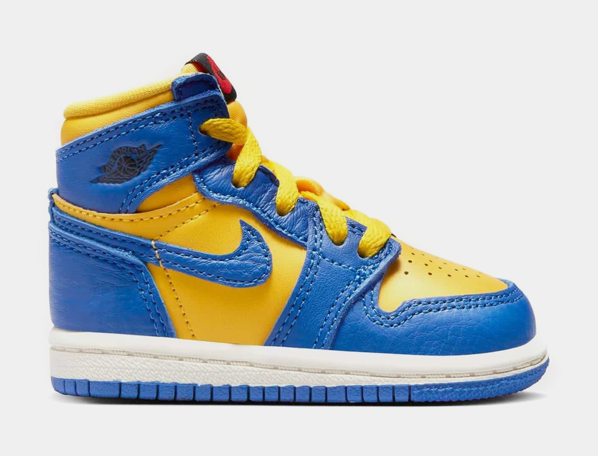 Baby blue and yellow jordans Clearance